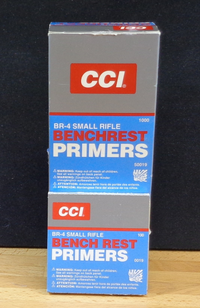 CCI BR-4 Small Rifle Benchrester Primes 1000 – Bild 1