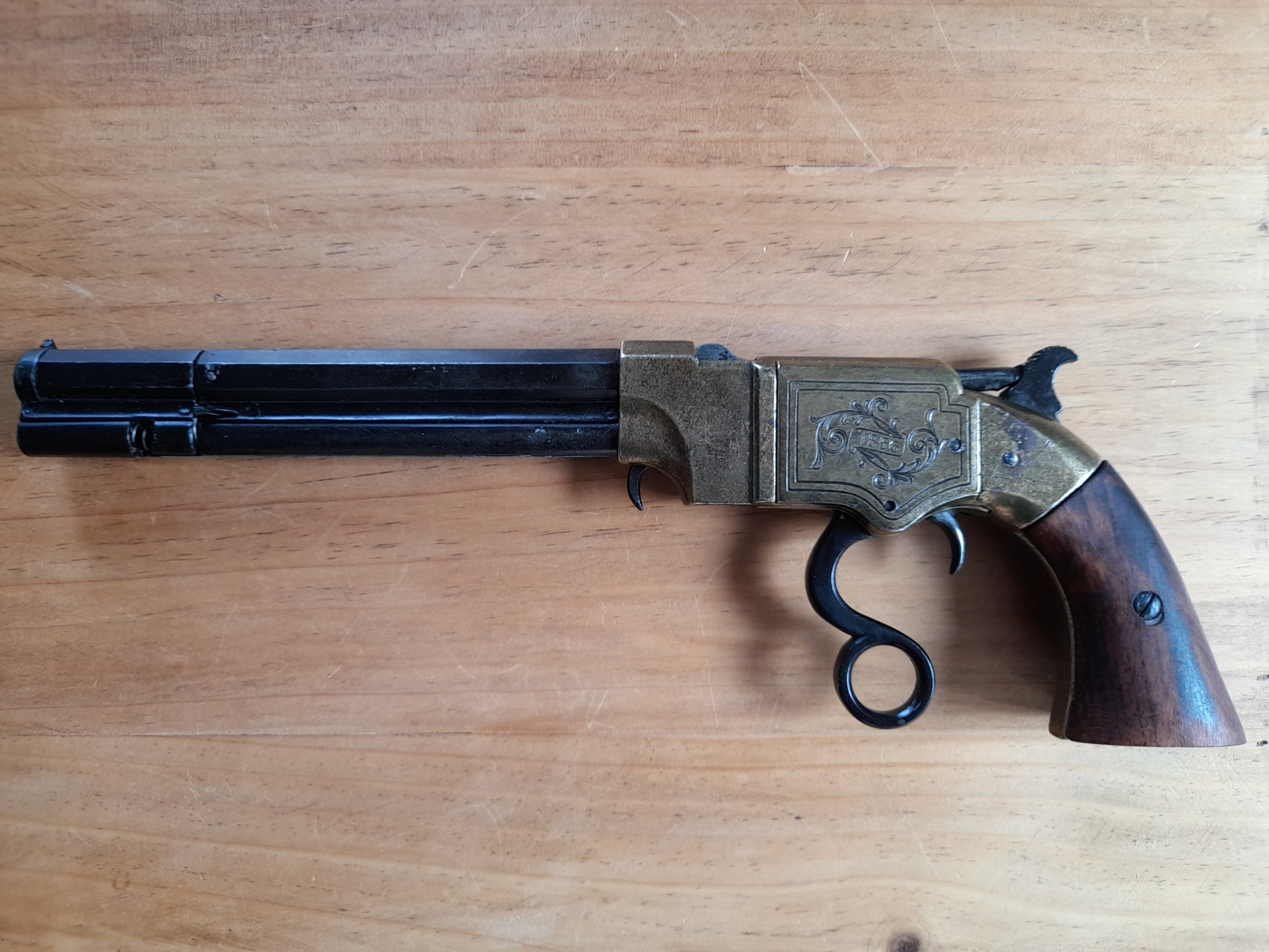Westernrevolver Volcanic Smith & Wesson 1856 -DEKO- – Bild 1