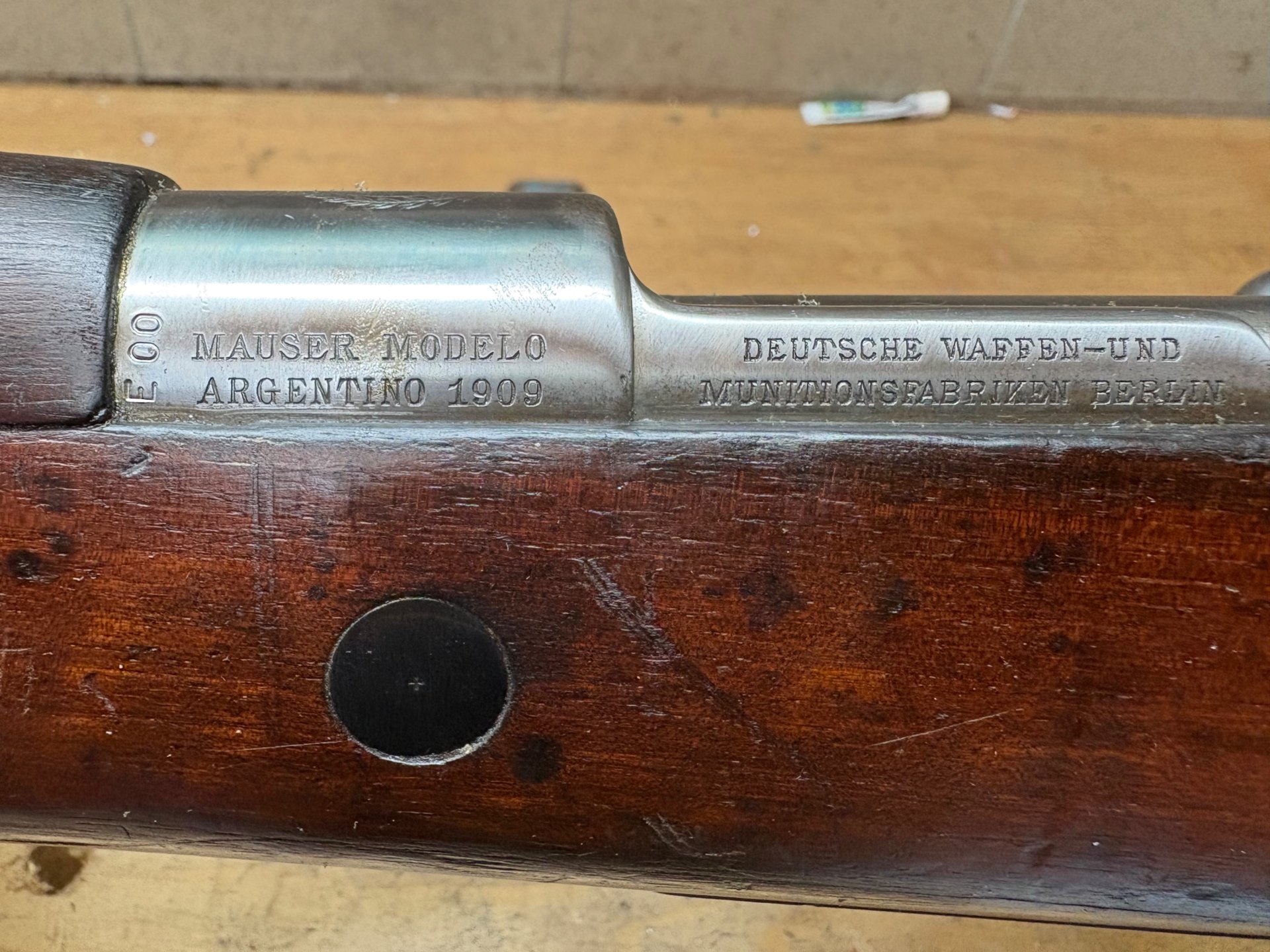 Mauser Modell 1909 Argentinien-Kontrakt DWM Berlin 7,65x53 Arg – Bild 2