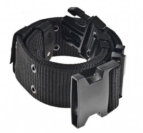 US Lochkoppel LC2 Schwarz - bis 115cm verstellbar – Army Belt Steckverschluss – Bild 1