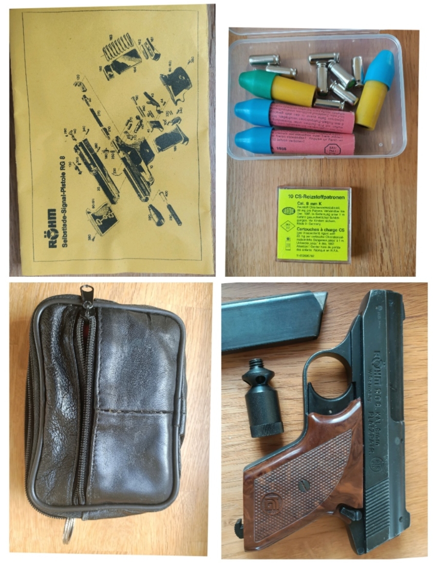 Röhm RG 8 Cal. 8mmK mit viel Zubehör – Bild 2