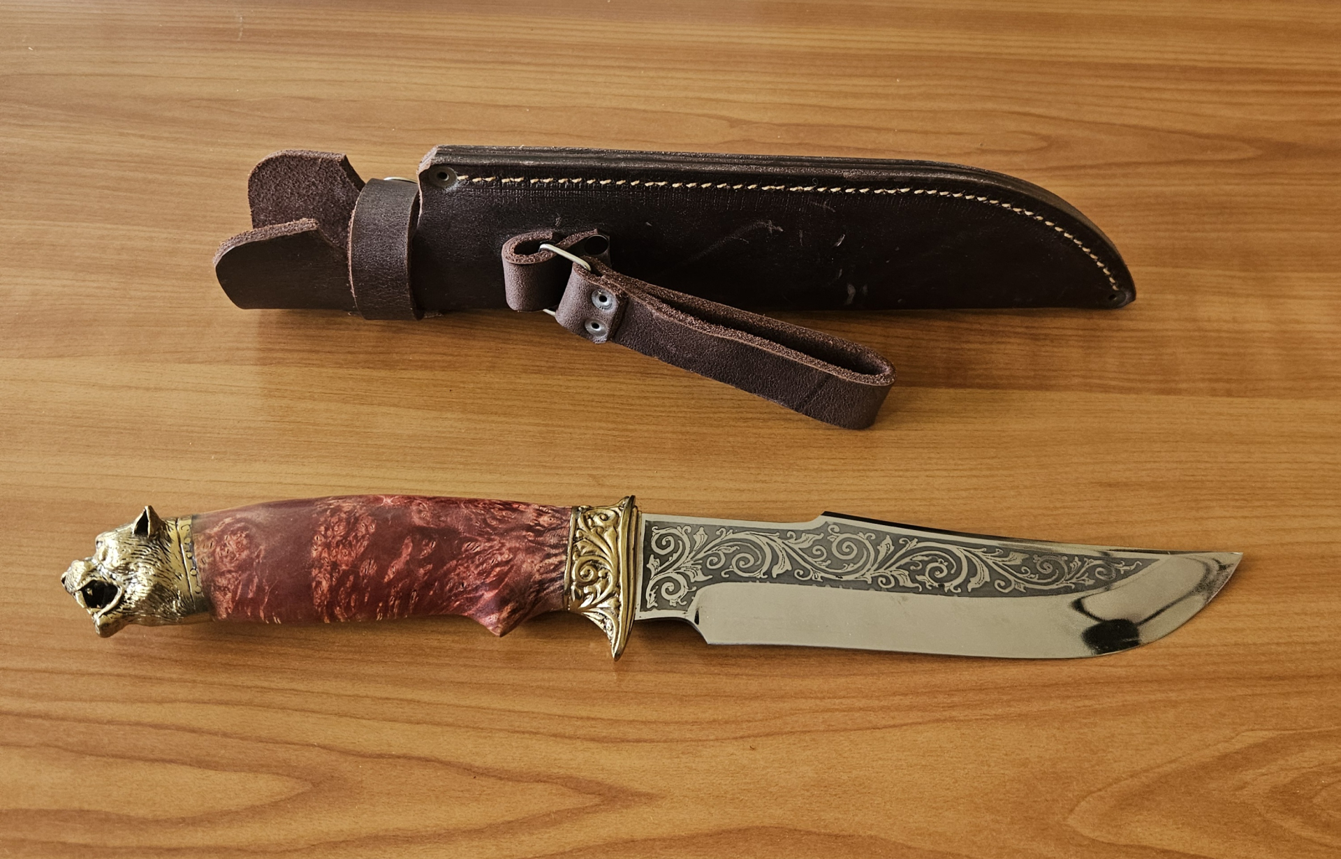 Jagdmesser russische Manufaktur – Bild 2