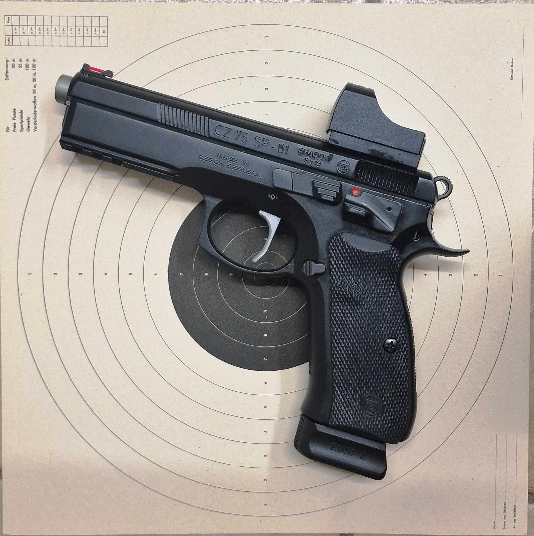 CZ Shadow 1 mit Red Dot,cal. 9mm – Bild 1