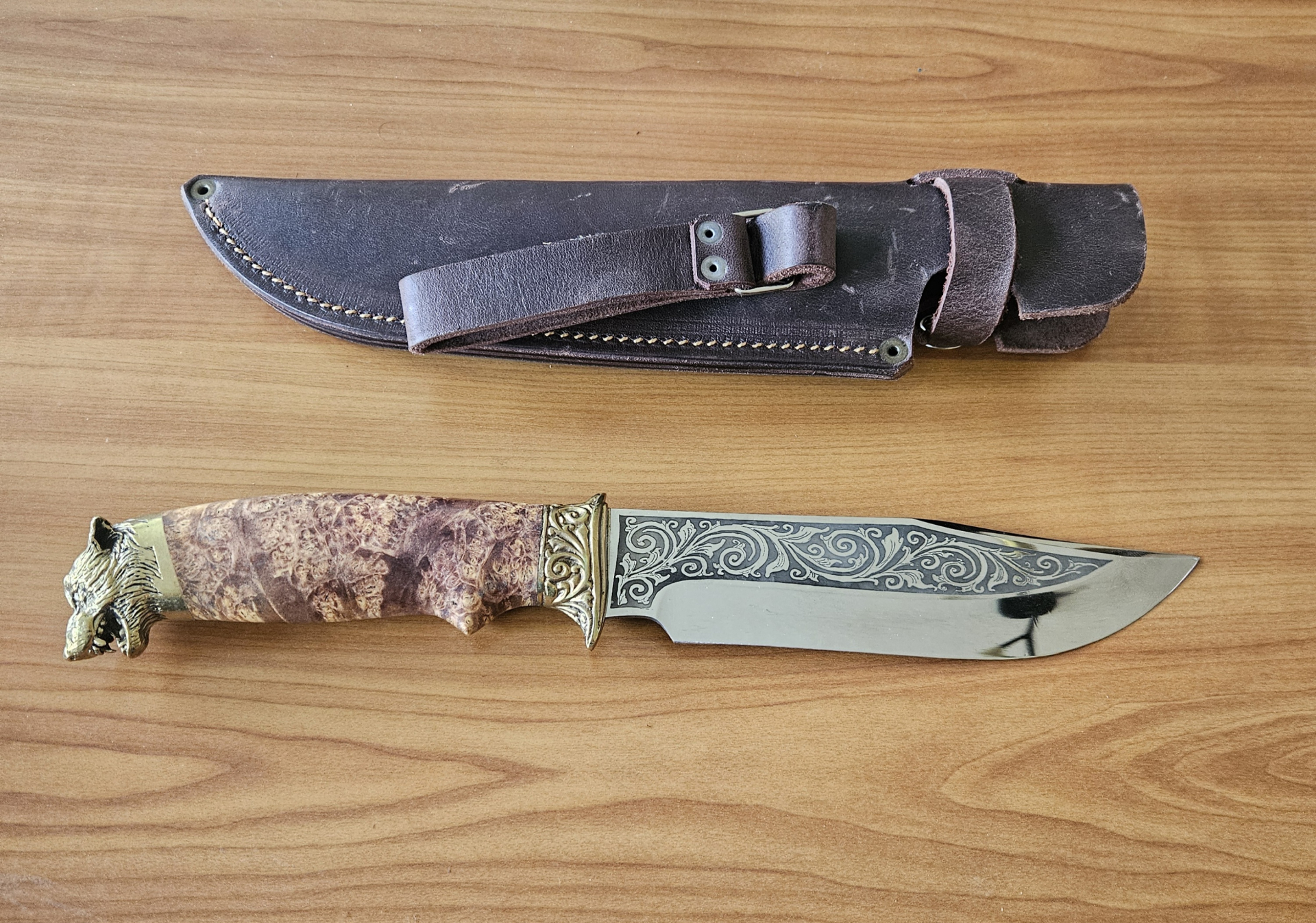 Jagdmesser russische Manufaktur aus Vorsma – Bild 2