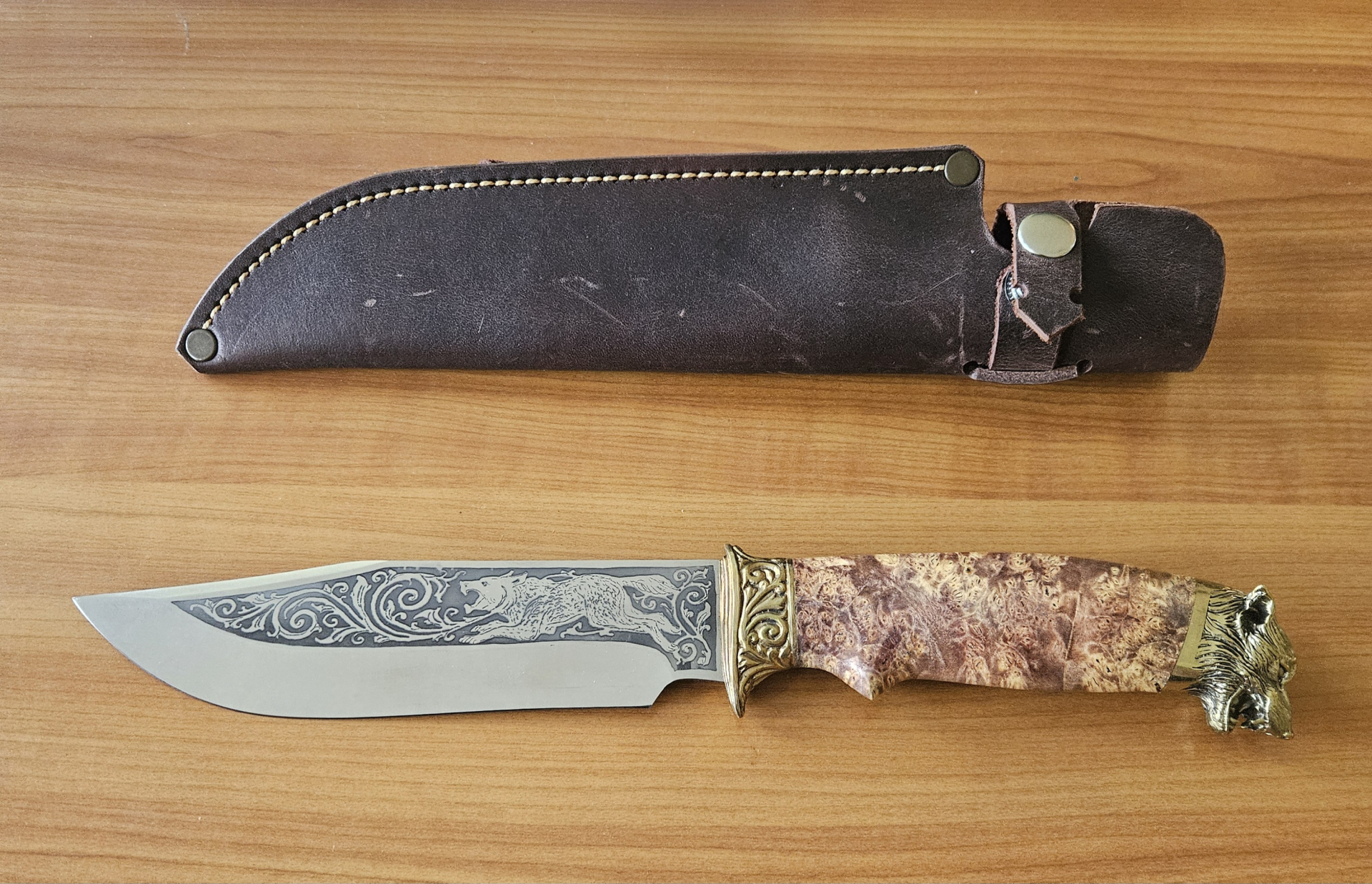 Jagdmesser russische Manufaktur aus Vorsma – Bild 1