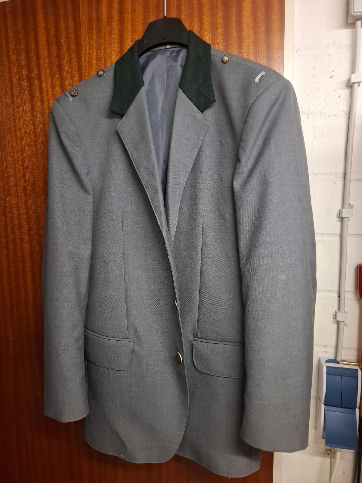 Herren Schützenjacke Grau – Bild 1