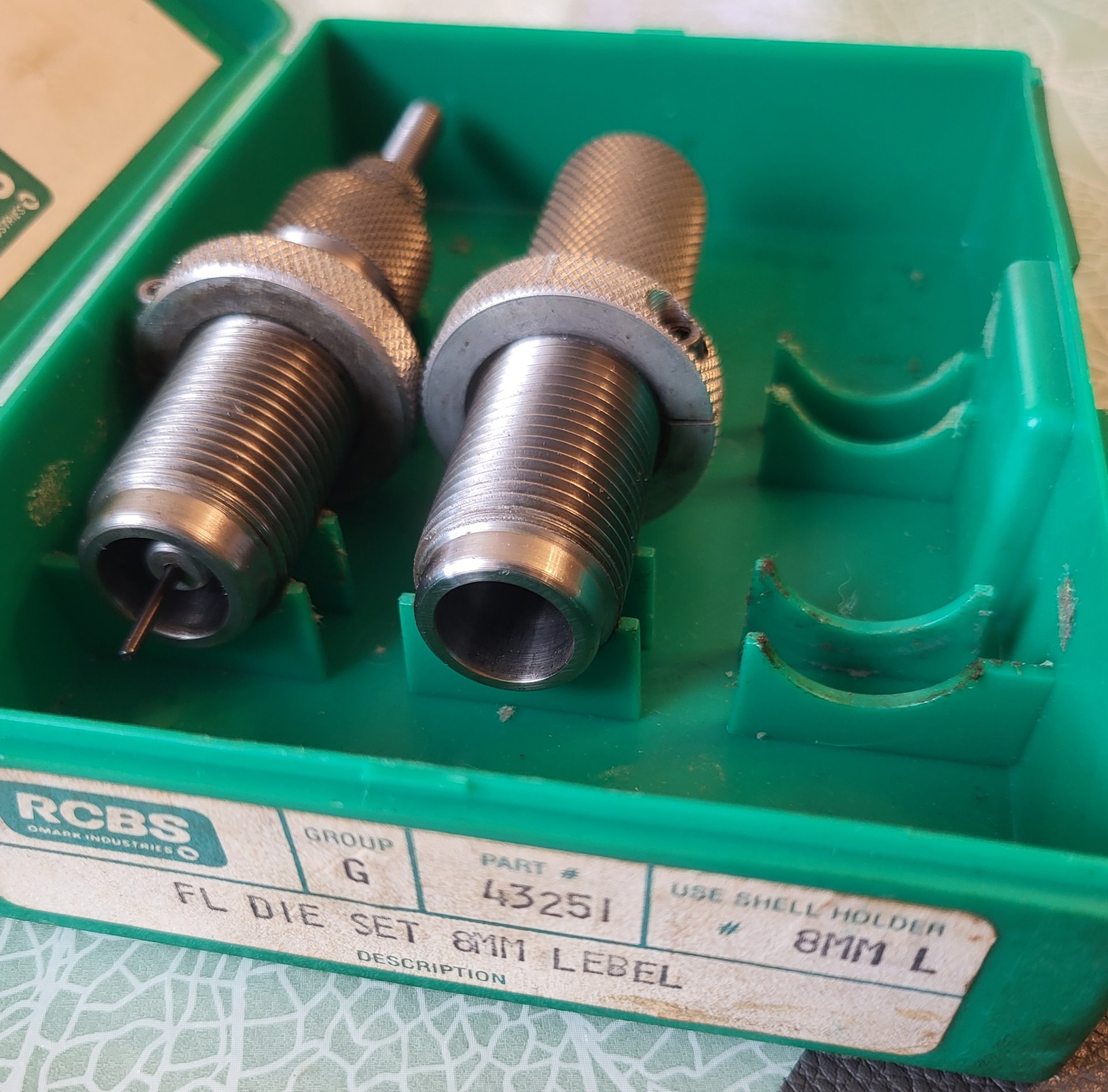 RCBS Matrize 8mm Lebel – Bild 1