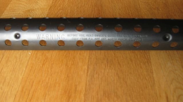 Laufhitzeschild für Mossberg/Maverick Pump Gun, Kal. 12, brüniert. – Bild 2
