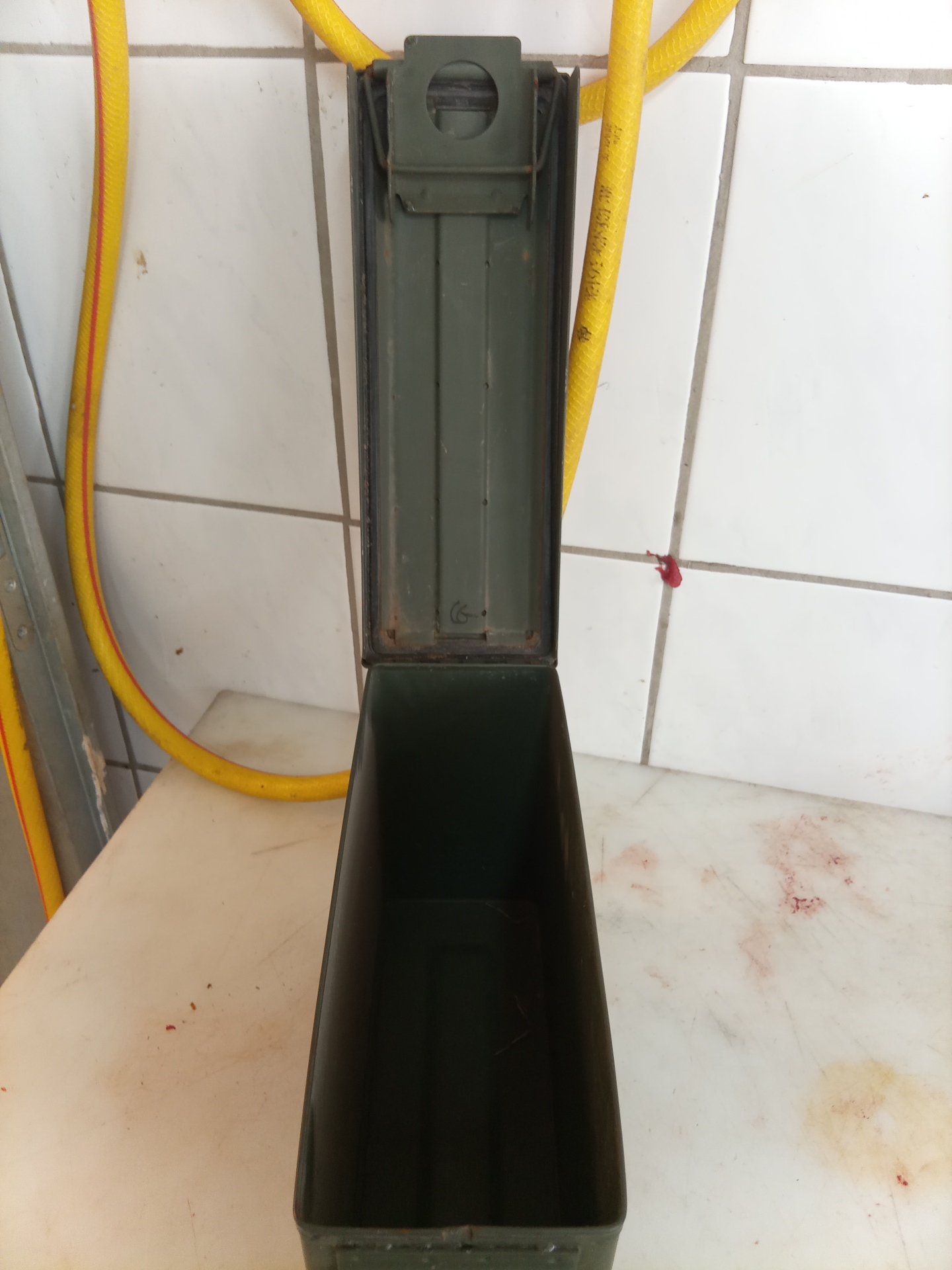 Munitionskiste Nato Metall 7,62x51 Depotbestand – Bild 3