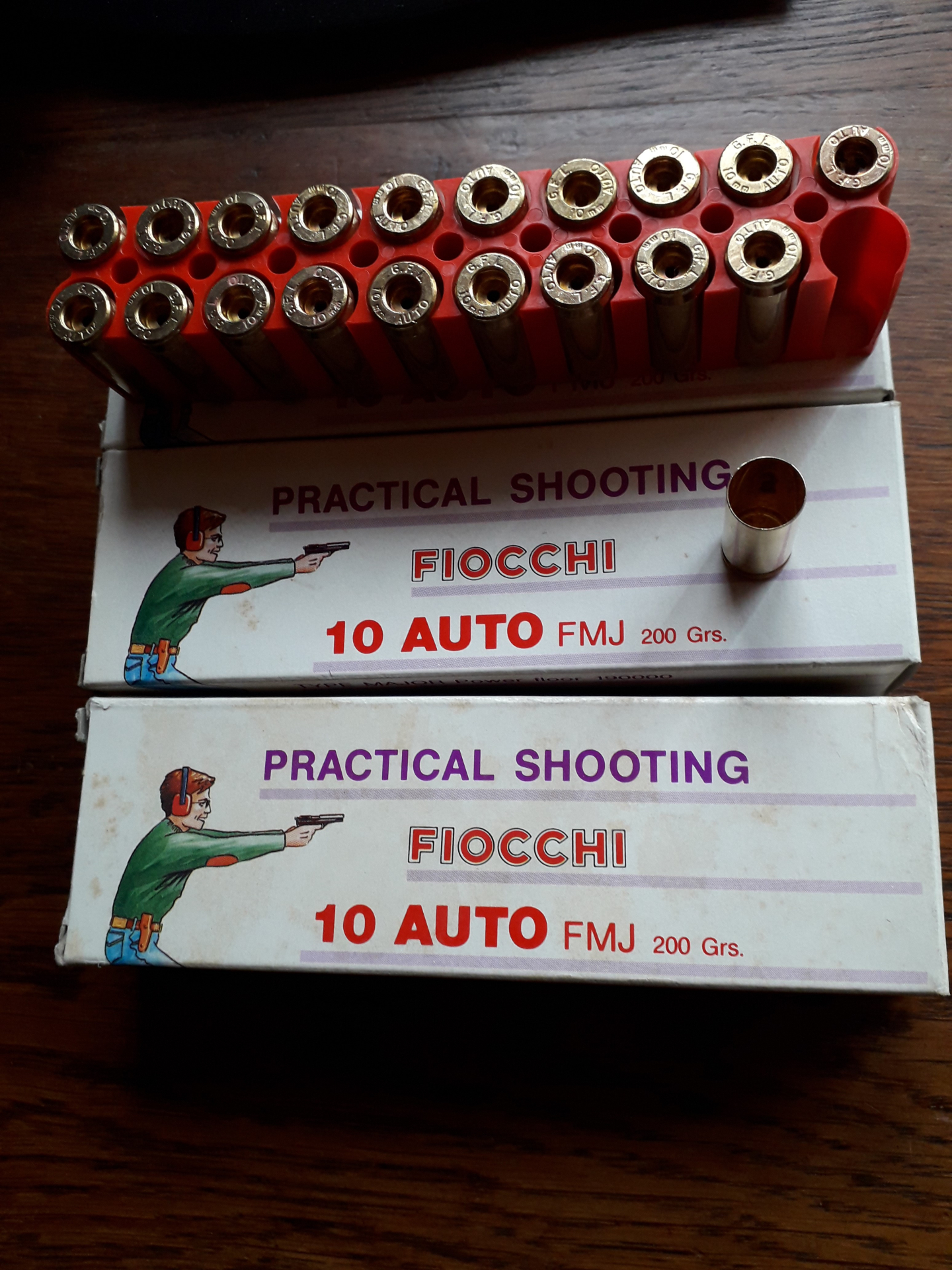 10 Auto Hülsen Fiocchi – Bild 1