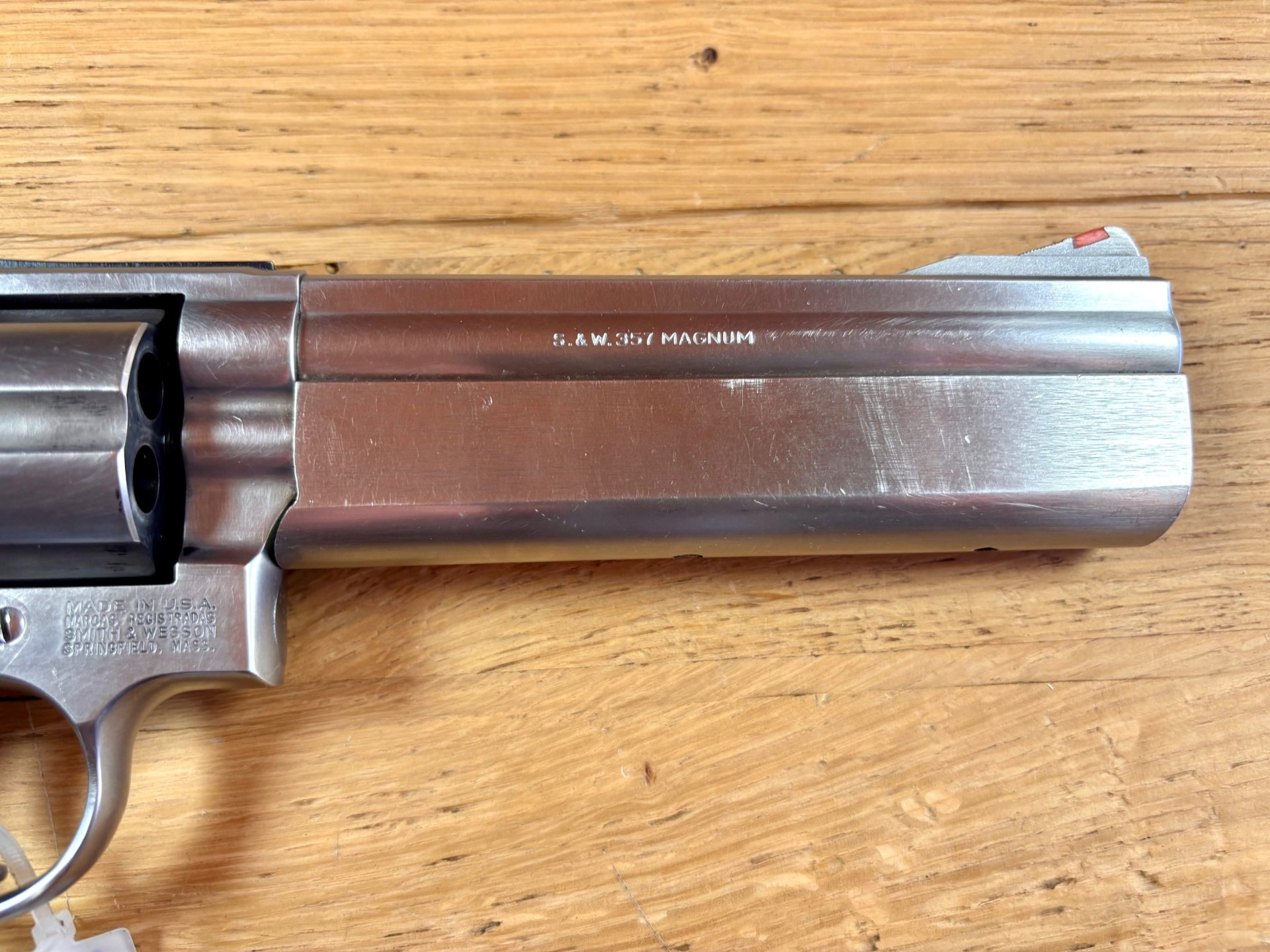 Revolver Smith & Wesson Mod. 686 6" Lauf mit Laufgewicht Kal. .357Mag. – Bild 6