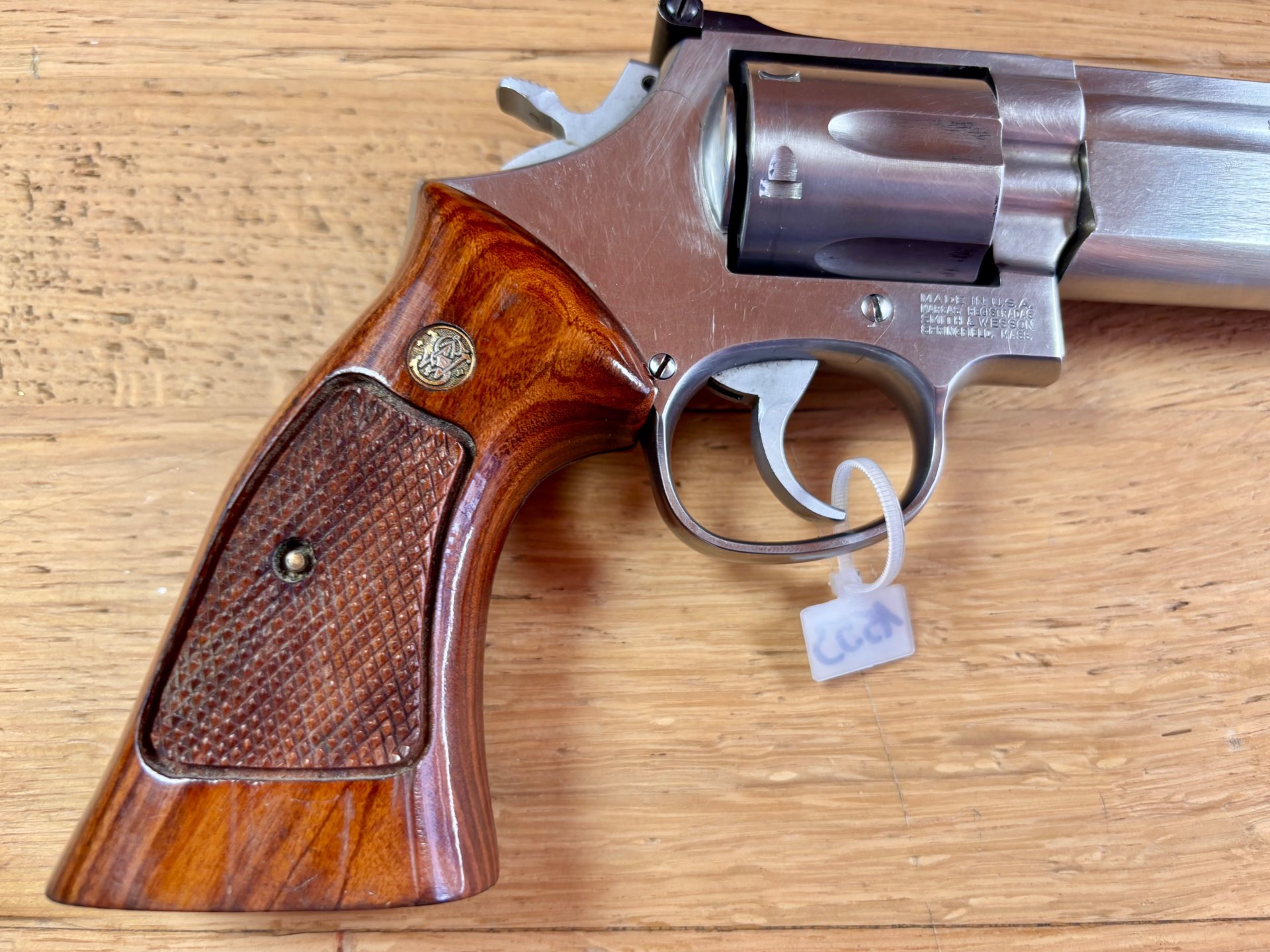 Revolver Smith & Wesson Mod. 686 6" Lauf mit Laufgewicht Kal. .357Mag. – Bild 5