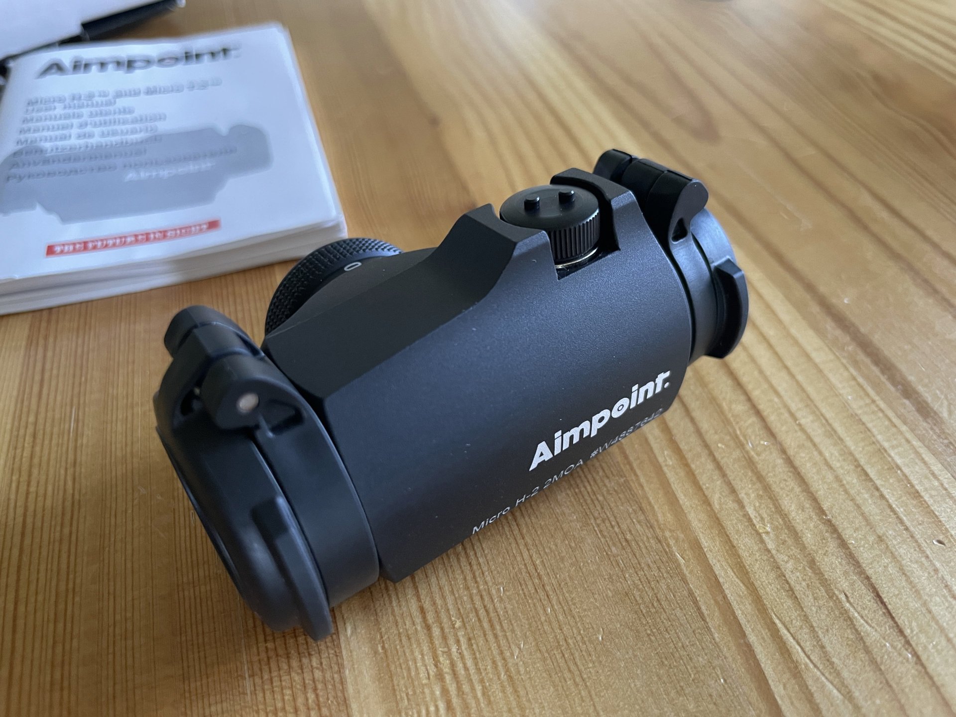 Aimpoint H-2, 2 MOA Punkt, Rechnung, sehr guter Zustand, OVP vorhanden – Bild 5