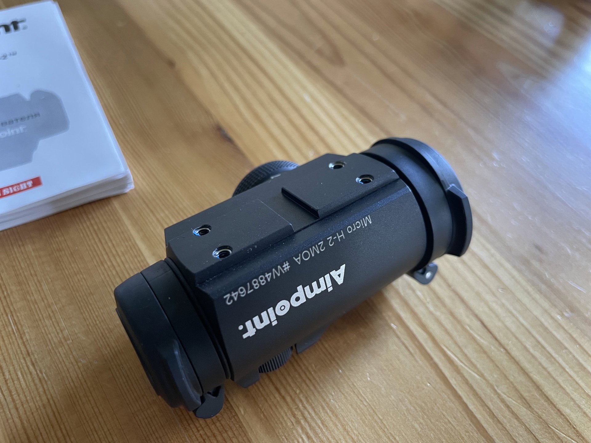 Aimpoint H-2, 2 MOA Punkt, Rechnung, sehr guter Zustand, OVP vorhanden – Bild 2