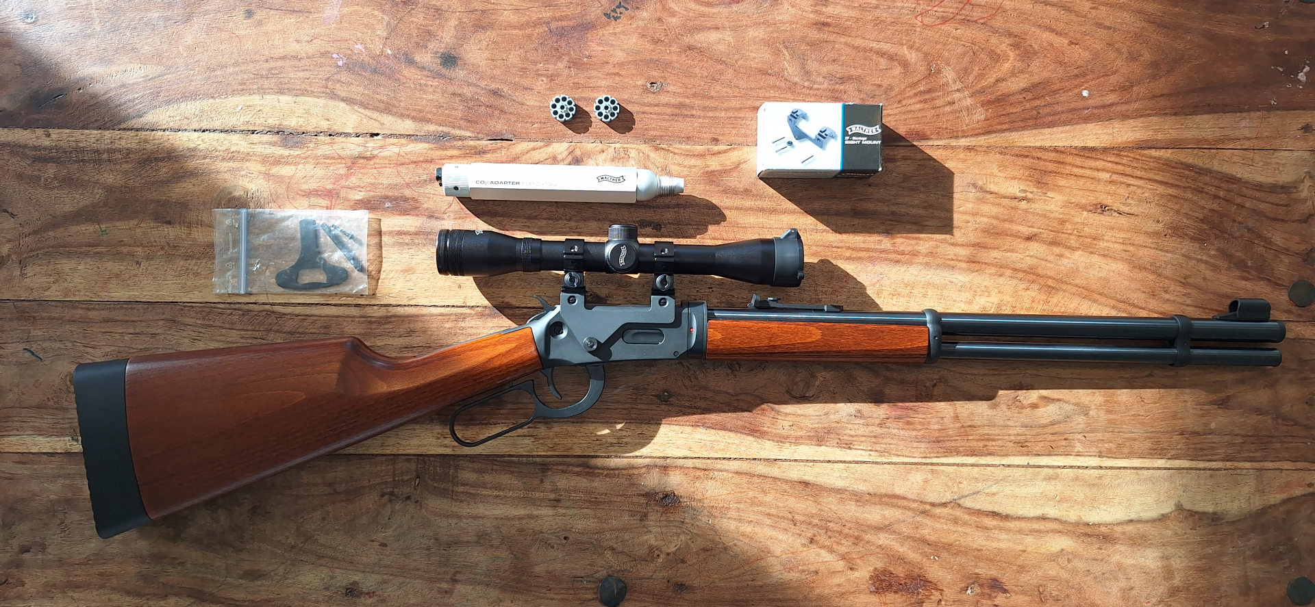 Walther lever action + Zielfernrohr!TOP ZUSTAND! – Bild 2