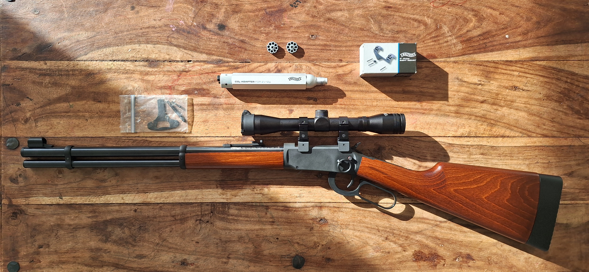 Walther lever action + Zielfernrohr!TOP ZUSTAND! – Bild 1