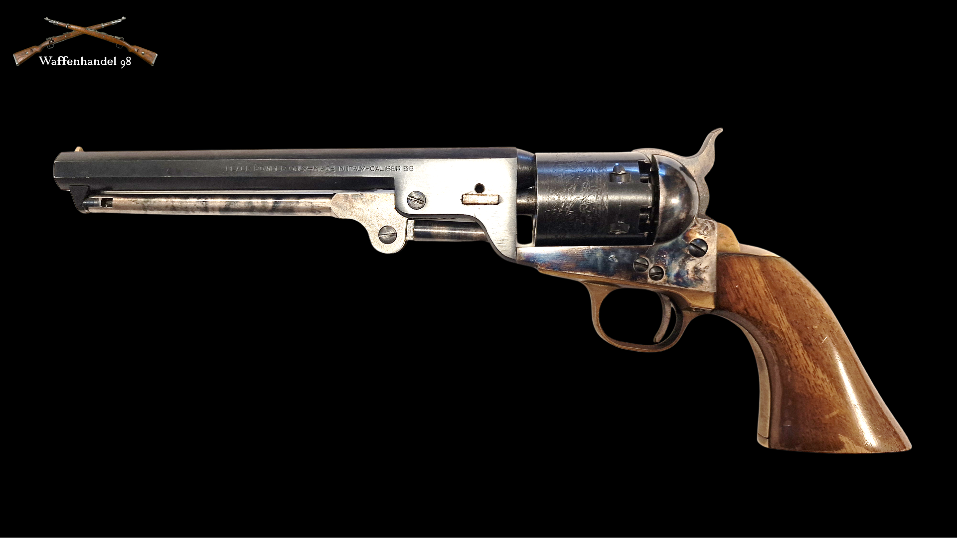 Perkussionsrevolver Hege Uberti Modell 1858 New Army in .44BP – Bild 1