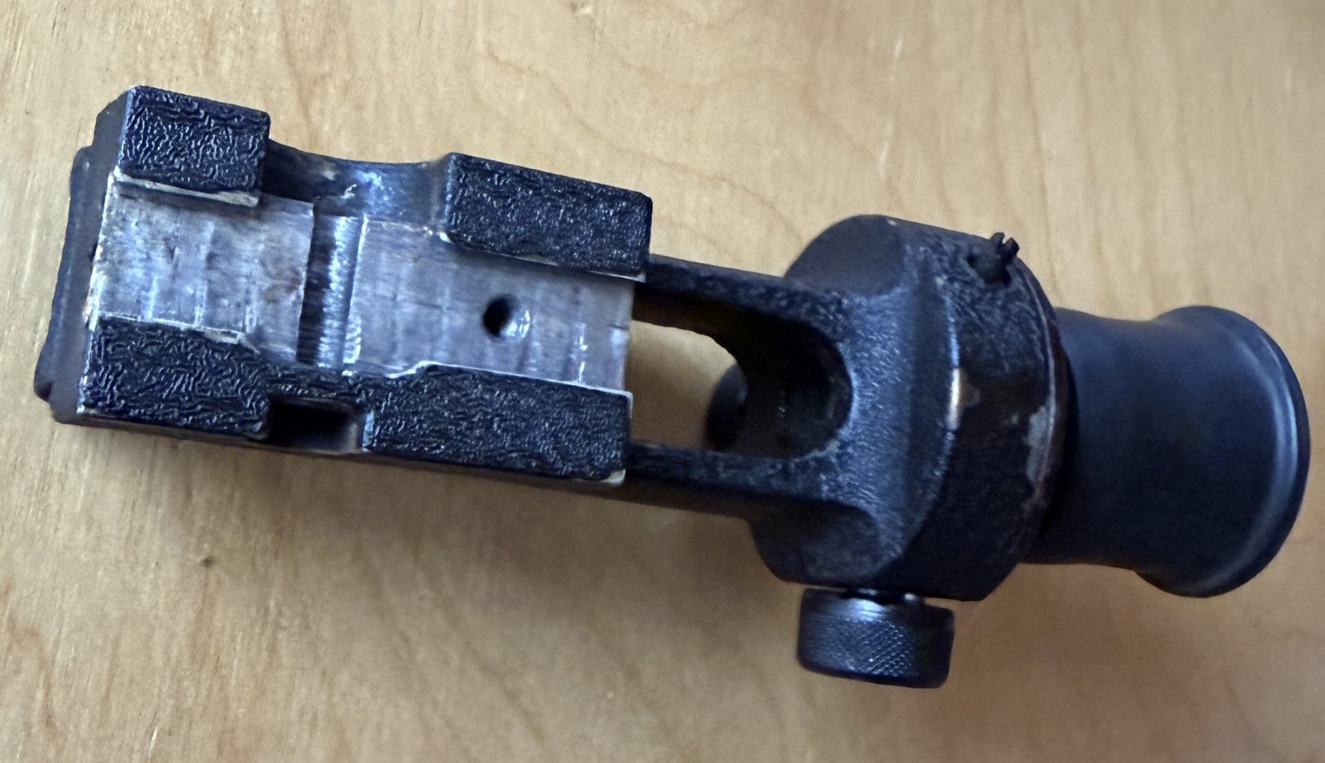 Diopter Haenel 311, 303-8 Super, es fehlt die Klemmschraube – Bild 4