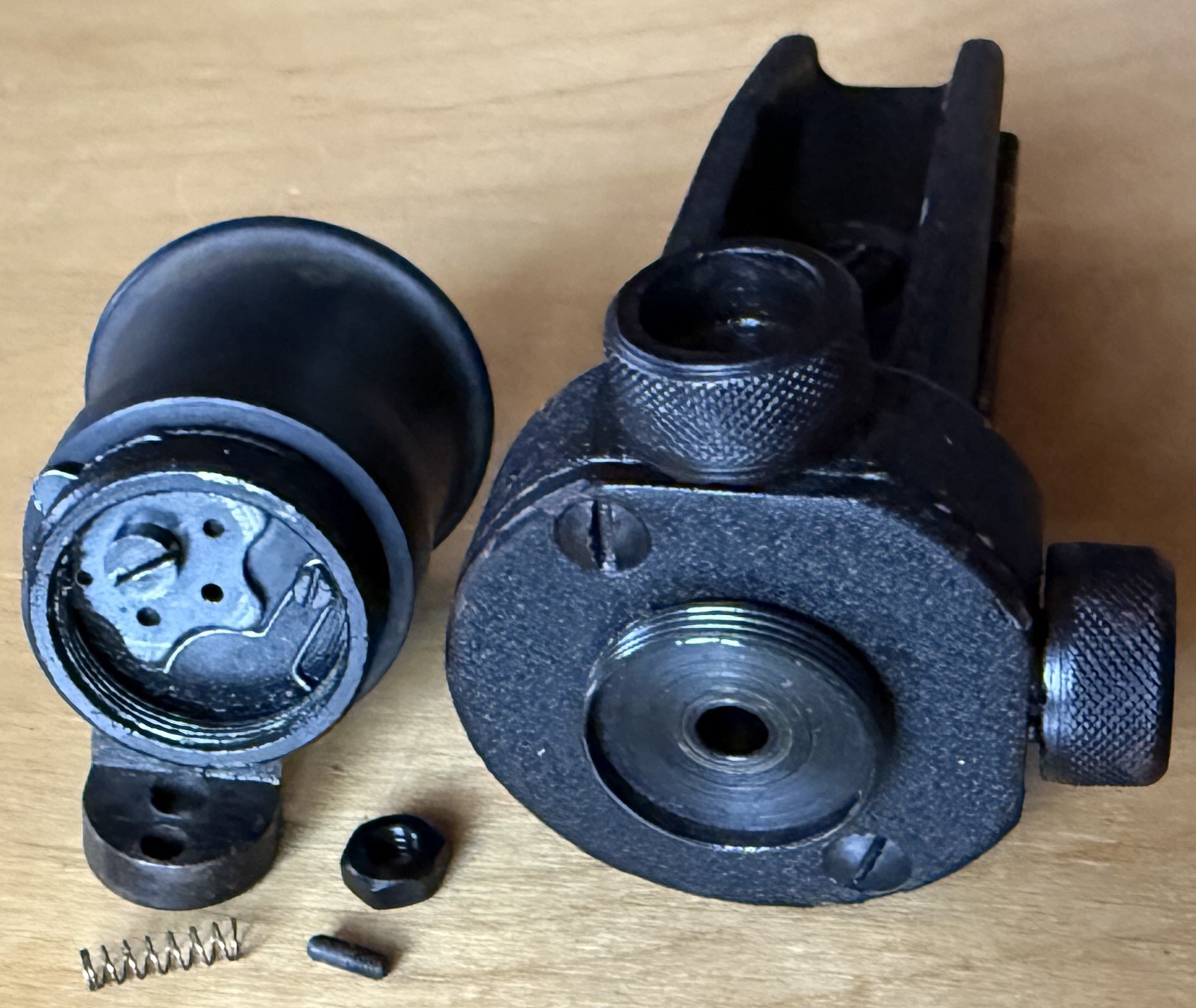 Diopter Haenel 311, 303-8 Super, es fehlt die Klemmschraube – Bild 6