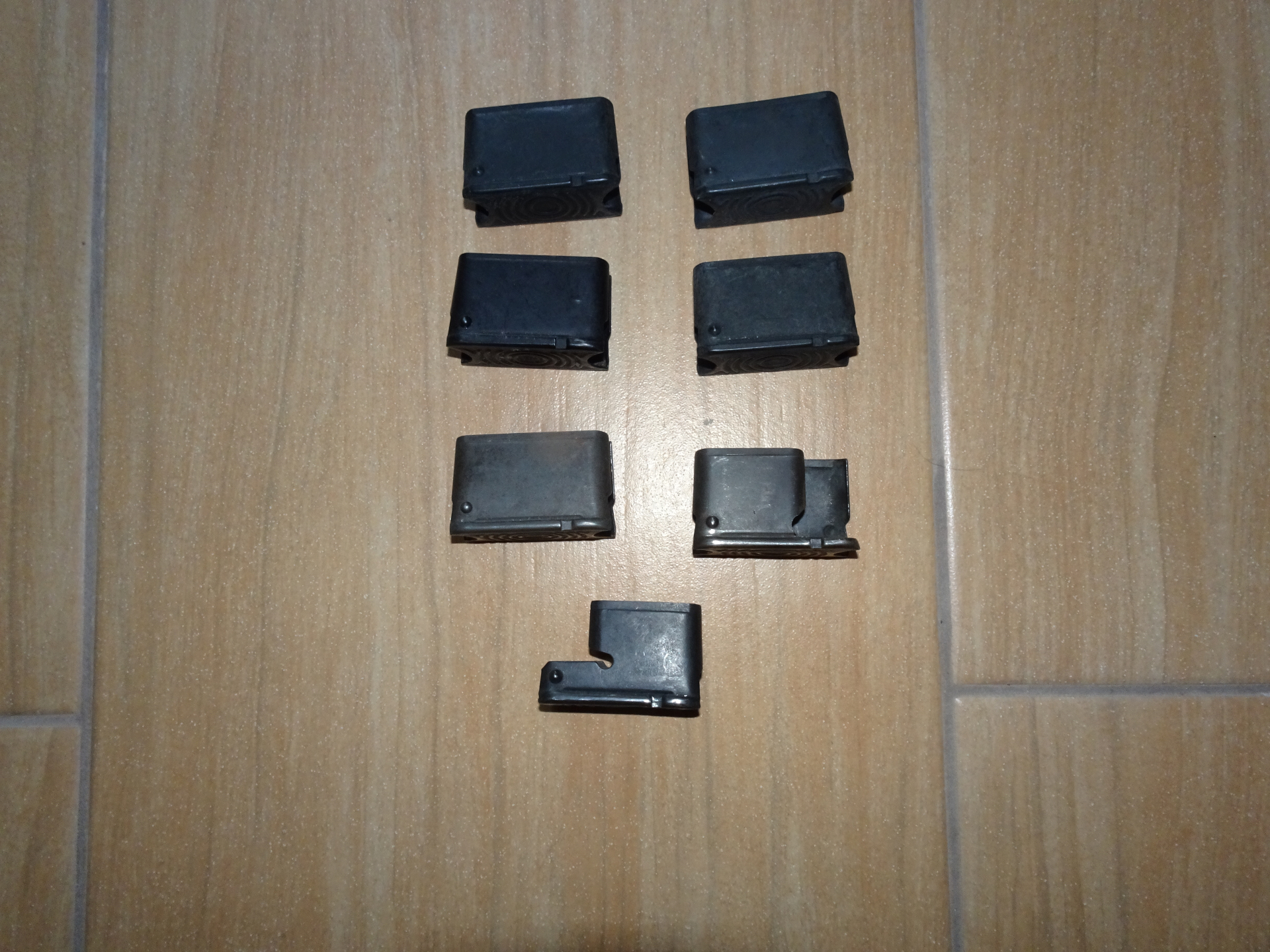 5 Ladeclips M1 Garand 8 Schuß, 2 Ladeclips 5 Schuß – Bild 1