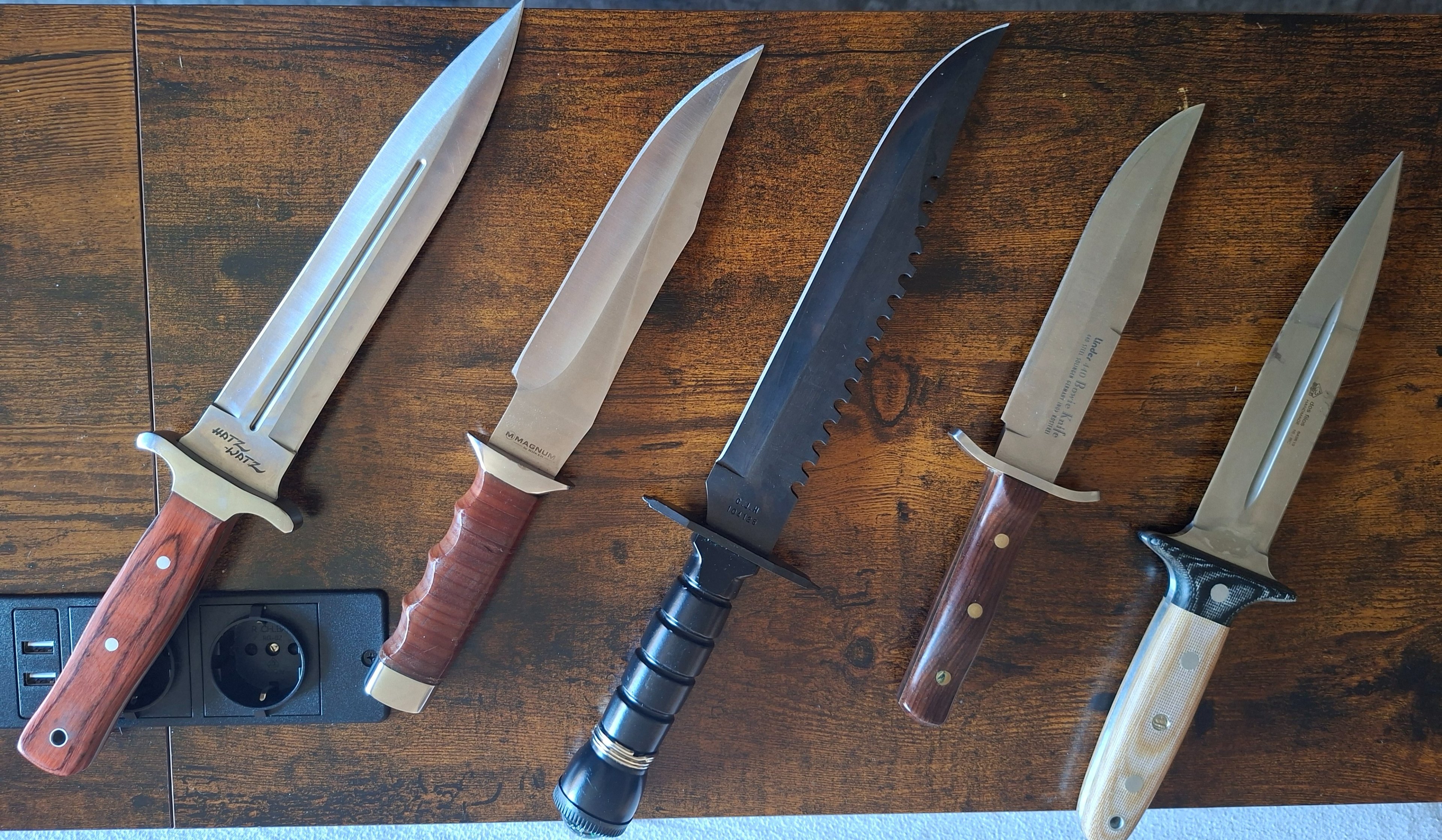 Konvolut an diversen Jagd sowie outdoor messern – Bild 1