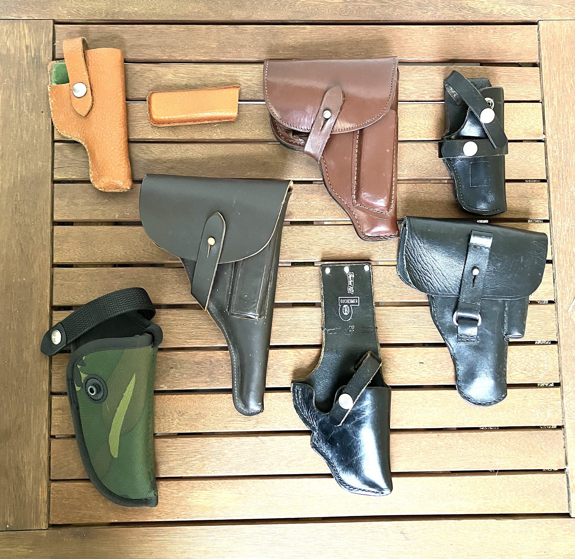 Verschiedene Holster (Smith&Wesson J-Frame .38 Spez., Walther PP/PPK, Bianchi usw.) – Bild 1