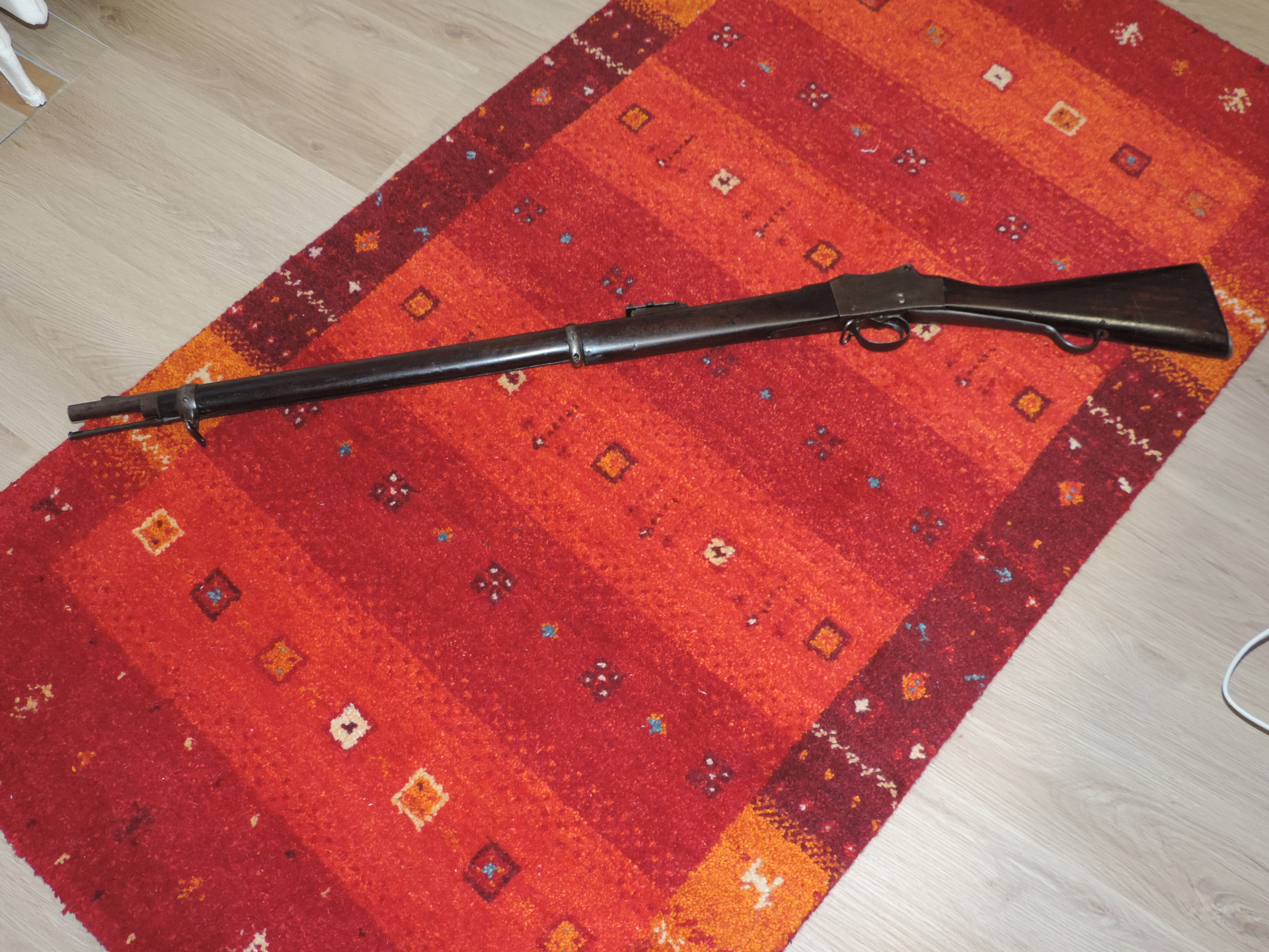 MARTINI HENRY - HERSTELLER ENFIELD - BAUJAHR 1887 - KALIBER 577/450 - mit ZUBEHÖR – Bild 1