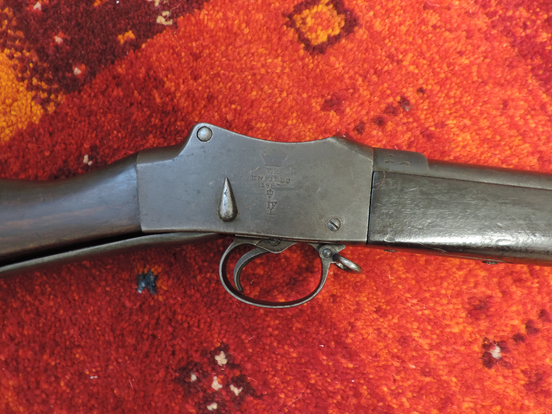 MARTINI HENRY - HERSTELLER ENFIELD - BAUJAHR 1887 - KALIBER 577/450 - mit ZUBEHÖR – Bild 3