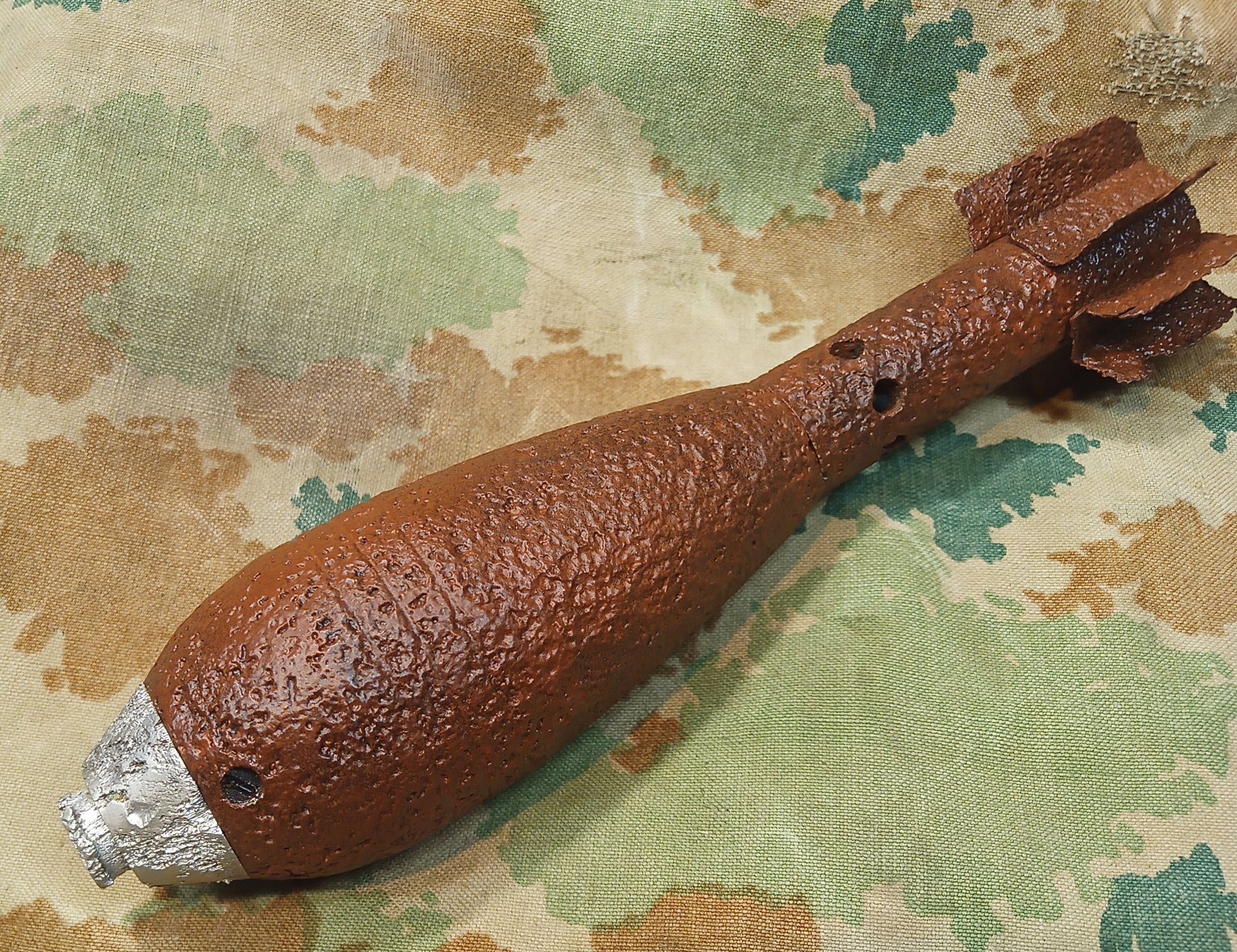 5cm Wurfgranate(WK2,Bombe,Zünder,Spreng,Flak,Rakete,Panzer,Mine,Mp40,P 08,Konvolut,Bodenfund) – Bild 1