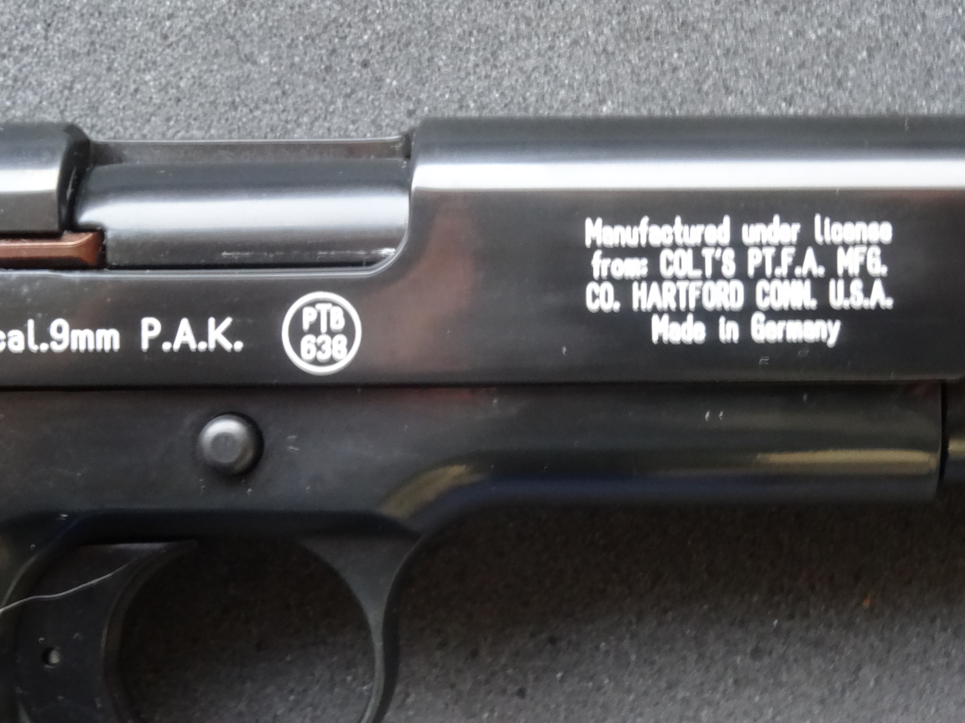 COLT GOVERMENT 1911--alte PTB-638-Neuwertig – Bild 3