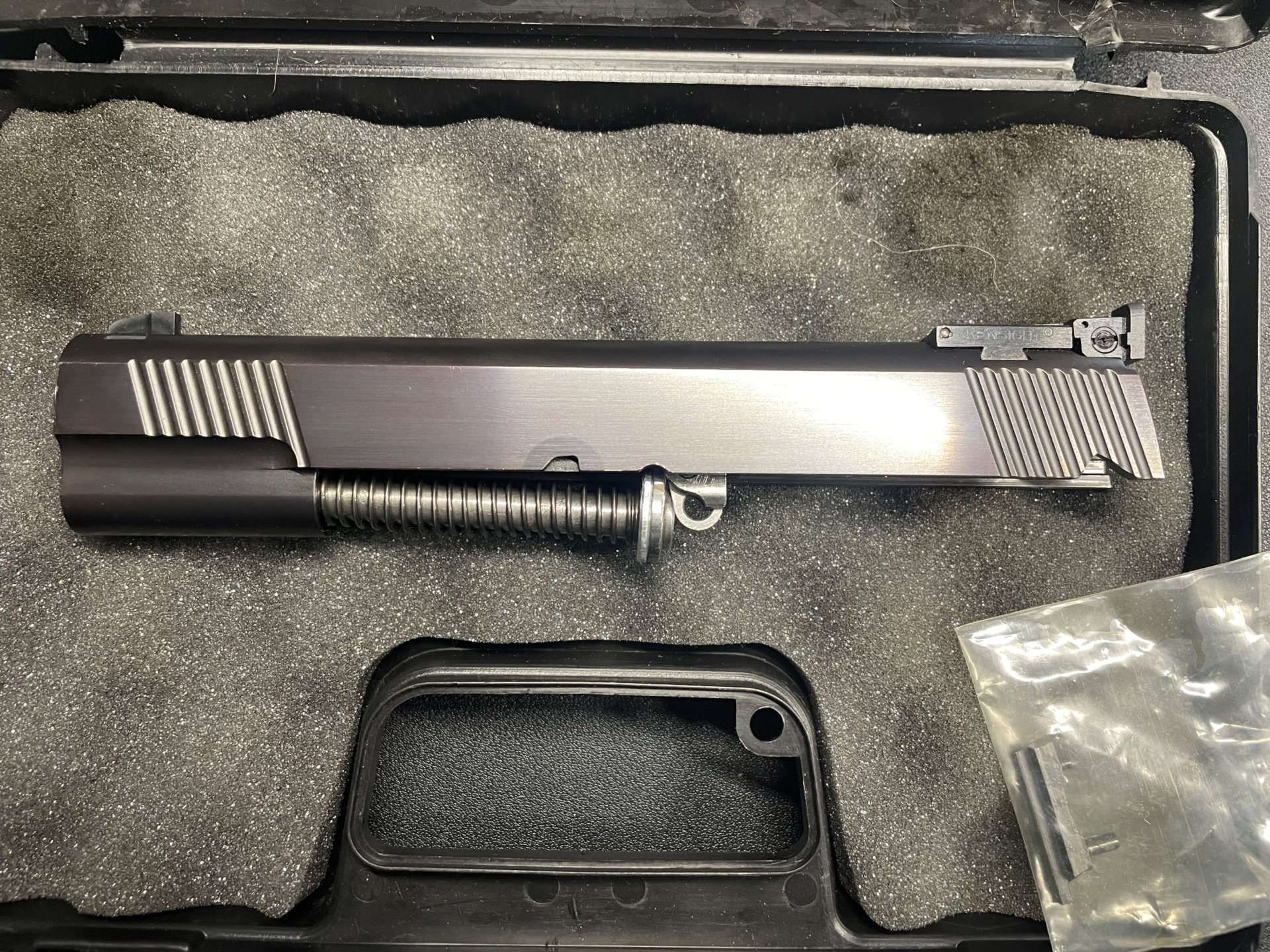 1911 Prommersberger Wechselsystem 9x19 – 5" Polygon Bull Barrel – Kensight – Bild 7