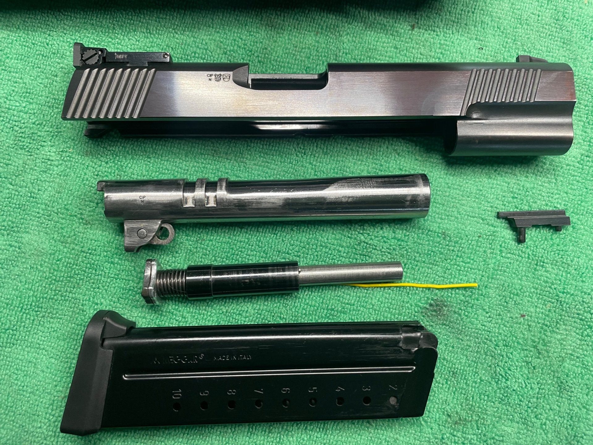 1911 Prommersberger Wechselsystem 9x19 – 5" Polygon Bull Barrel – Kensight – Bild 1