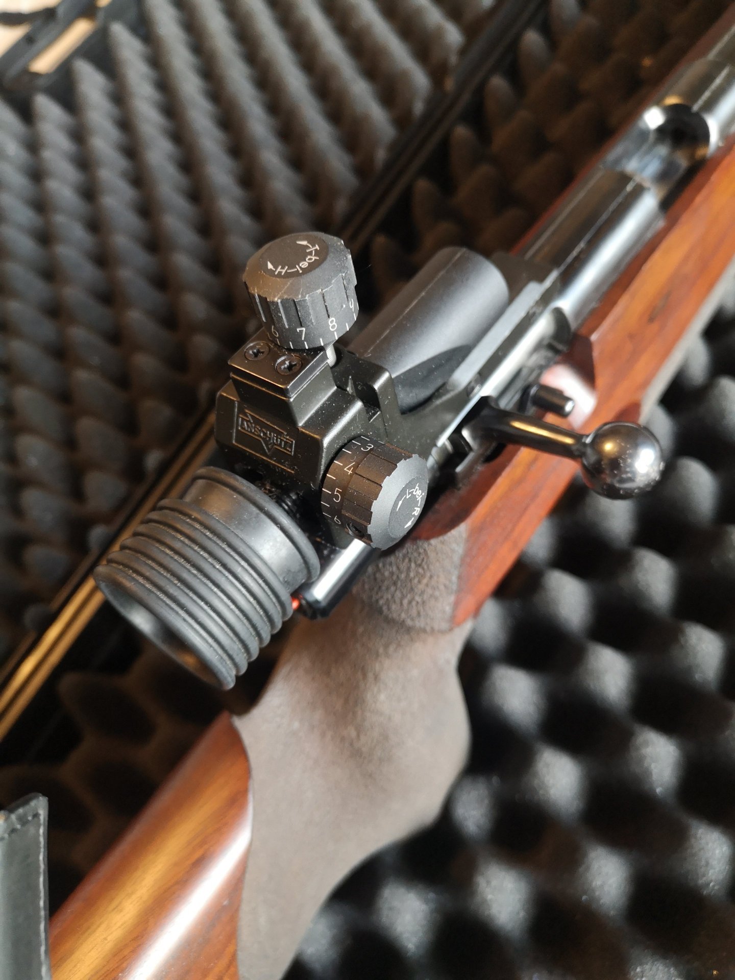Weihrauch HW 60 , Matchgewehr .22 , unverbastelt. – Bild 3