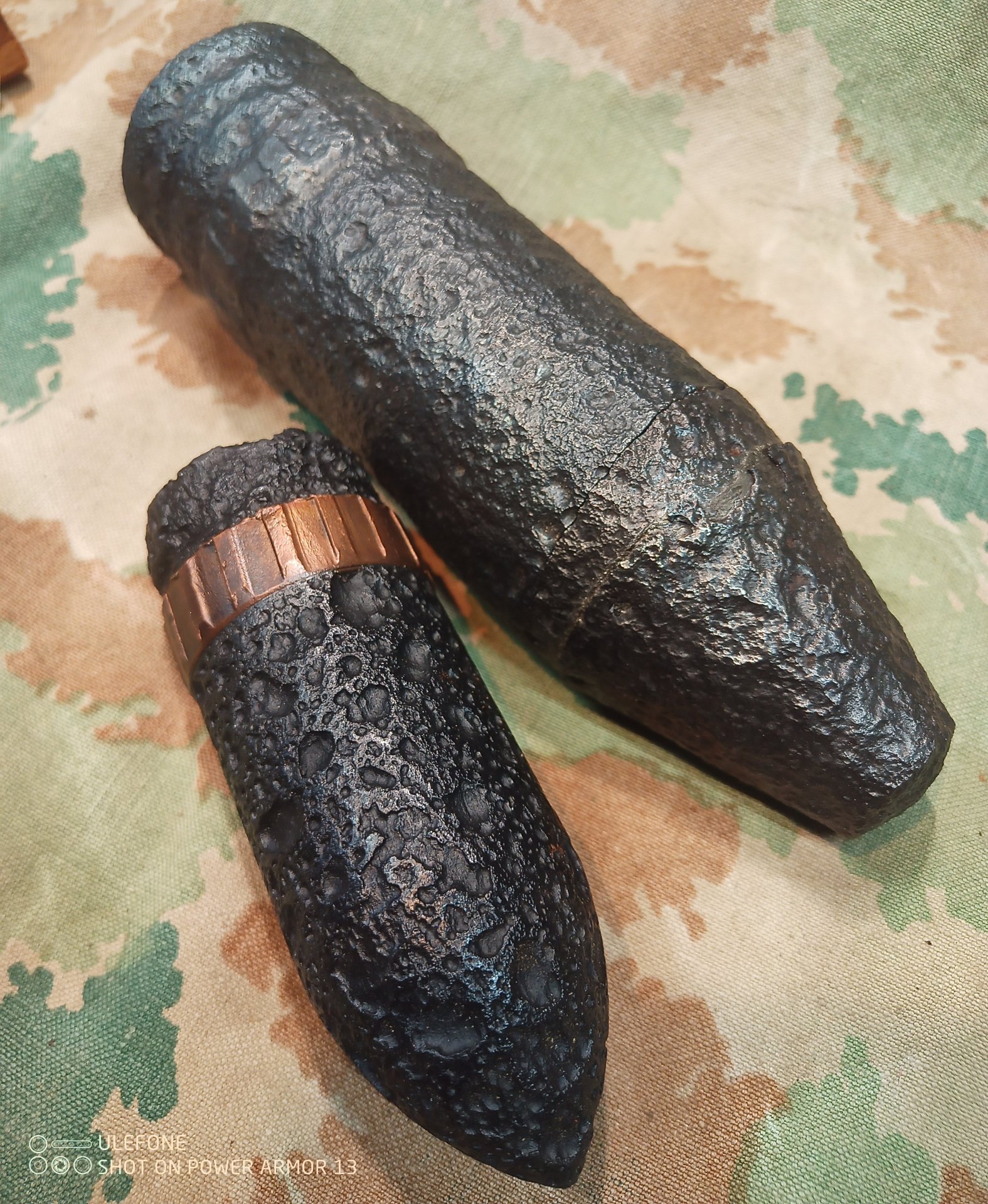 Panzergranaten (WK2,Bombe,Zünder,Spreng,Flak,Rakete,Panzer,Mine,Mp40,P 08,Konvolut,Bodenfund) – Bild 1