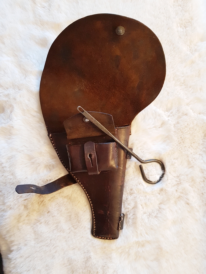 Nagant Revolvertasche WK1 + Reinigungsstock – Bild 3