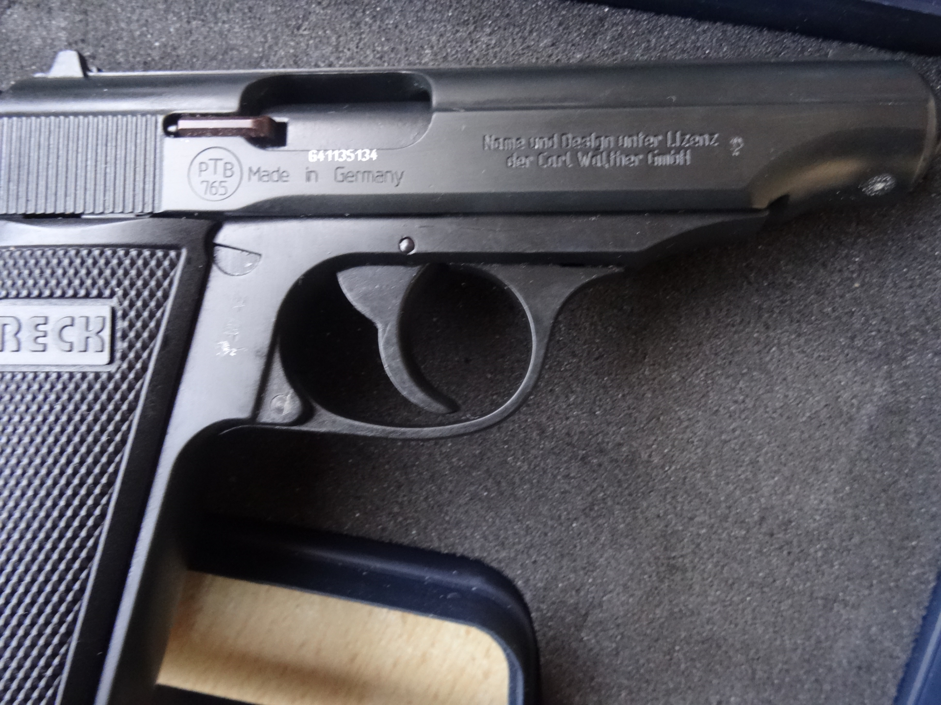 Reck Mod.PP Cal 9mm PAK-mit Zubehör !!! – Bild 3