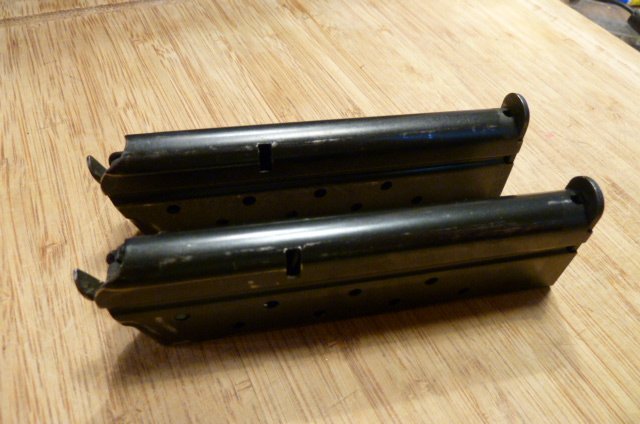 2 Magazine für Colt Gov. 1911 in 9mm Luger/Para - Fundzustand – Bild 9