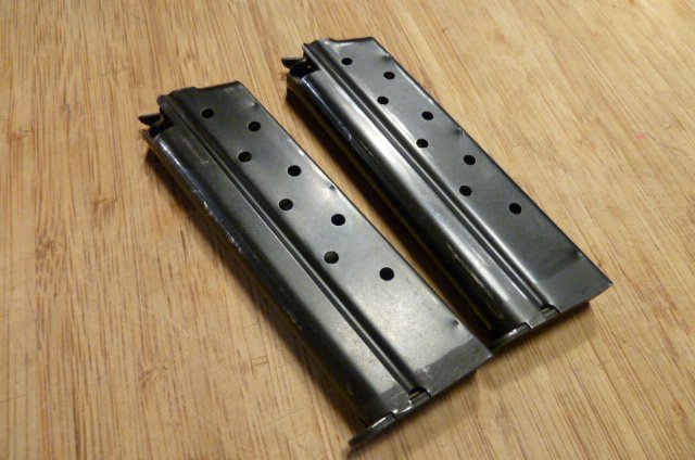 2 Magazine für Colt Gov. 1911 in 9mm Luger/Para - Fundzustand – Bild 5