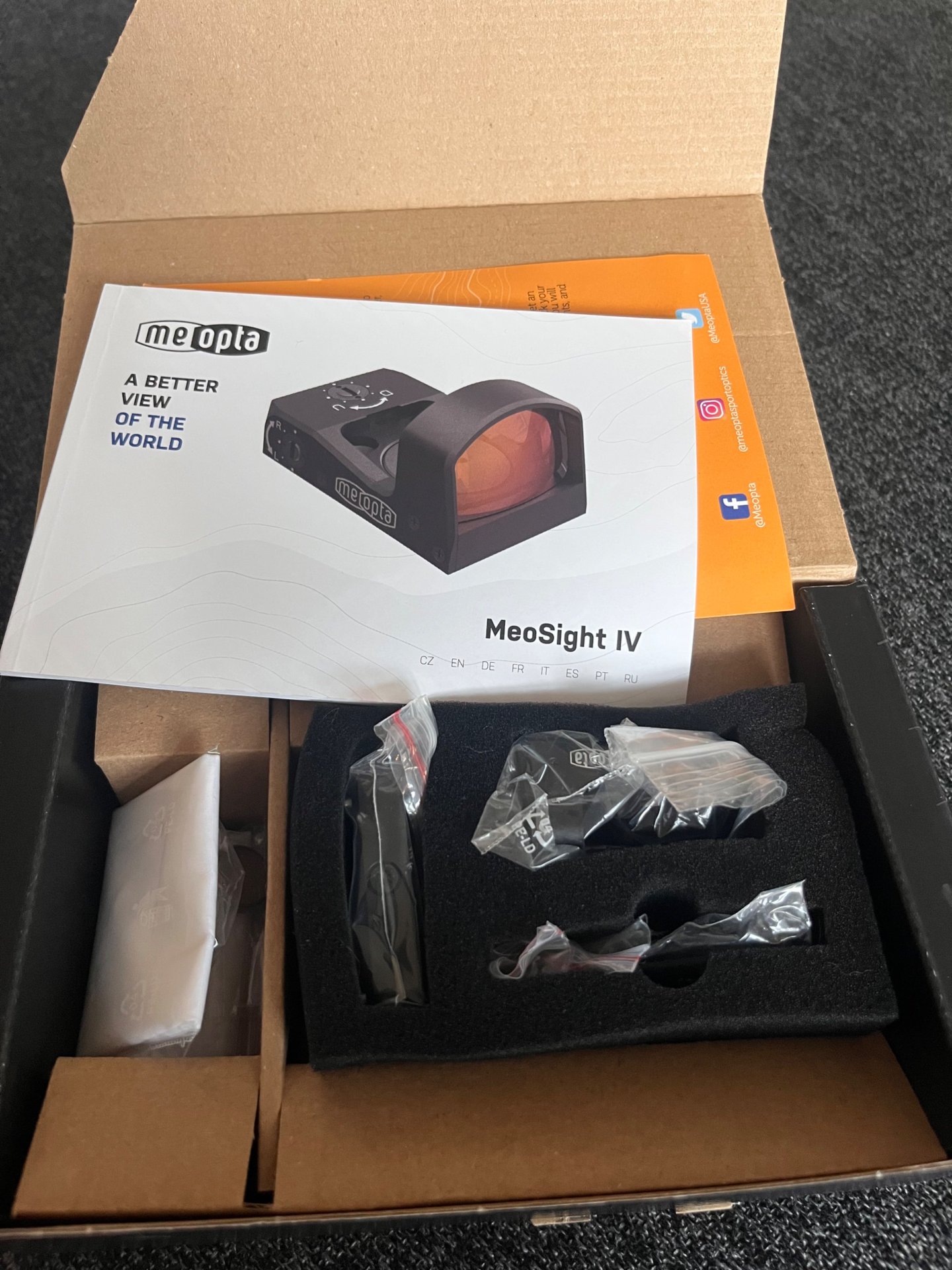 Meopta Meosight IV red dot Reflex Visier – Bild 1