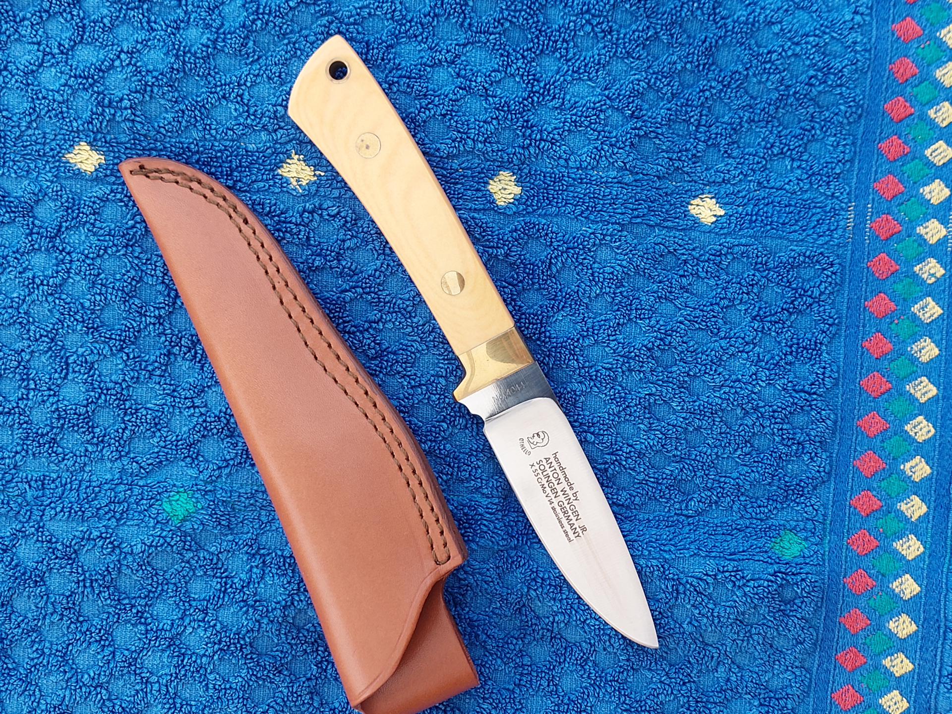 OTHELLO CUSTOM KNIFE A. G. RUSSELL, neu in Ovp. von 1972 – Bild 4