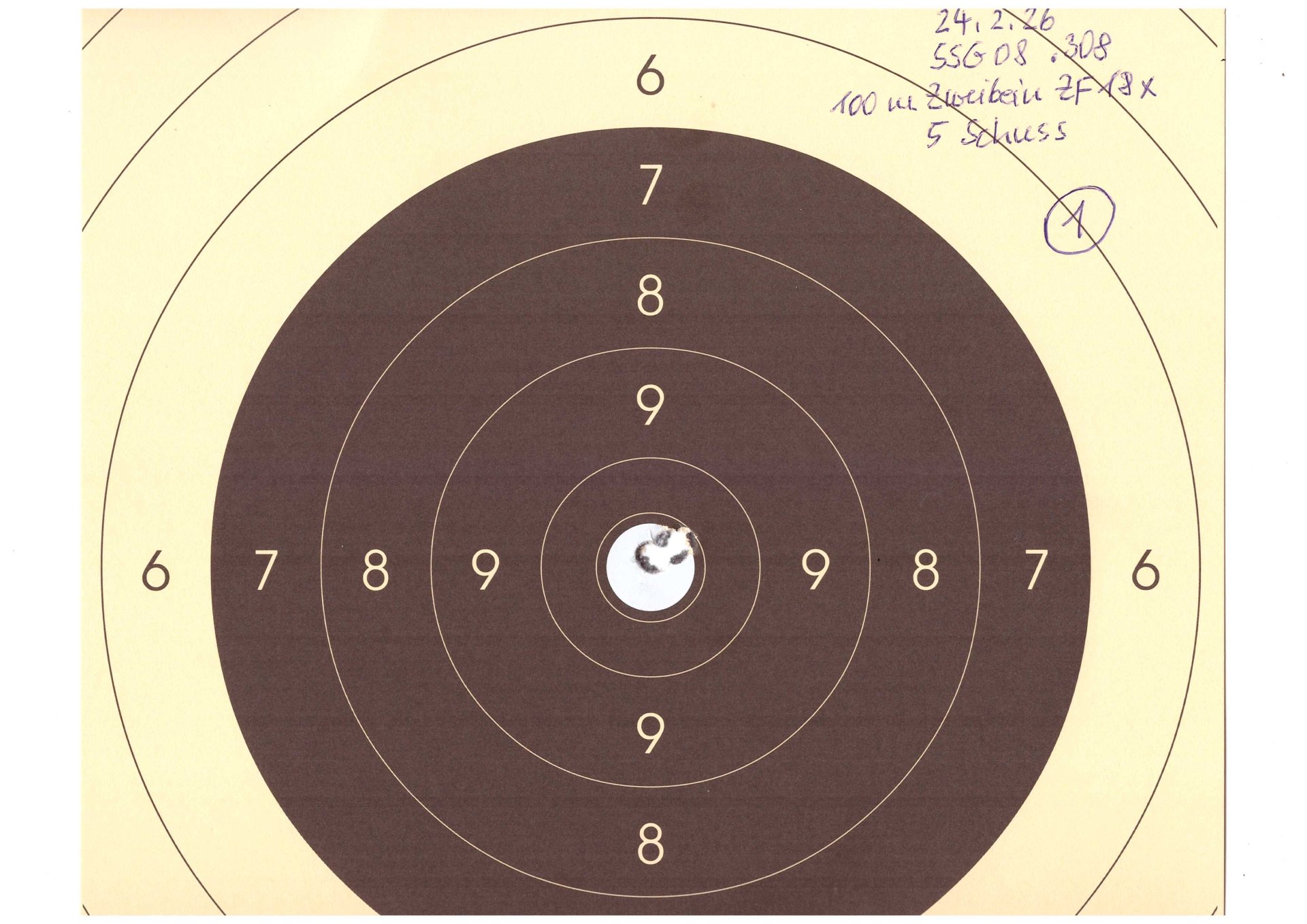 Steyr SSG 08 in 308 Win. neuwertig mit Top-Schussleistung – Bild 3