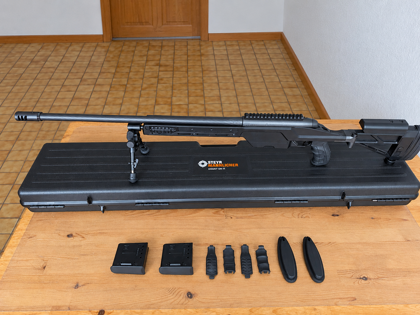 Steyr SSG 08 in 308 Win. neuwertig mit Top-Schussleistung – Bild 1