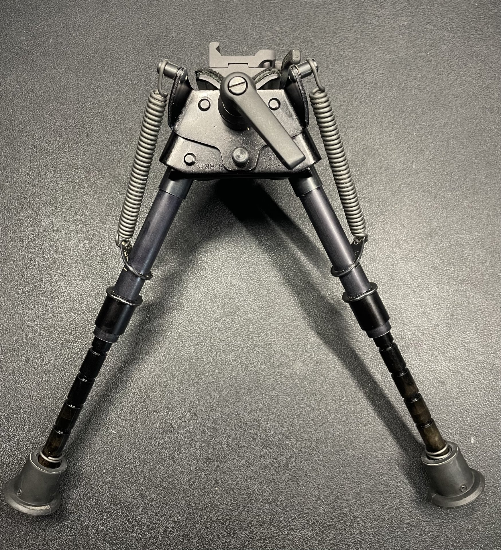 Harris Zweibein Bipod S-BRM (6-9") mit Schnellspannhebel & A.R.M.S. #17 Tri-Lock Picatinny – Bild 2