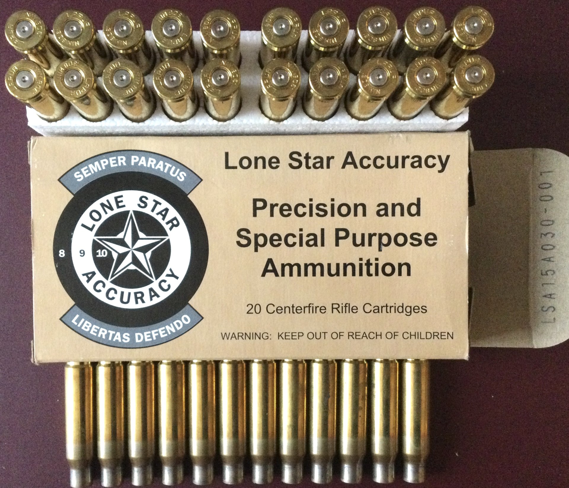 160 Lapua Messing Boxer Hülsen, 7.62x51, .308Win Palma – Bild 1