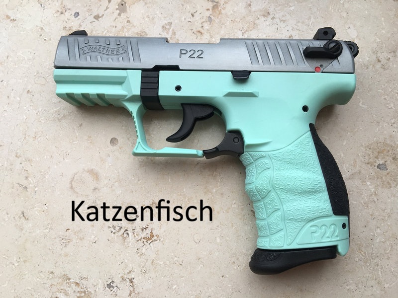 Walther P22 Q Mintos, limitiertes Modell, neuwertig, original verpackt. SEHR SELTEN!! – Bild 2