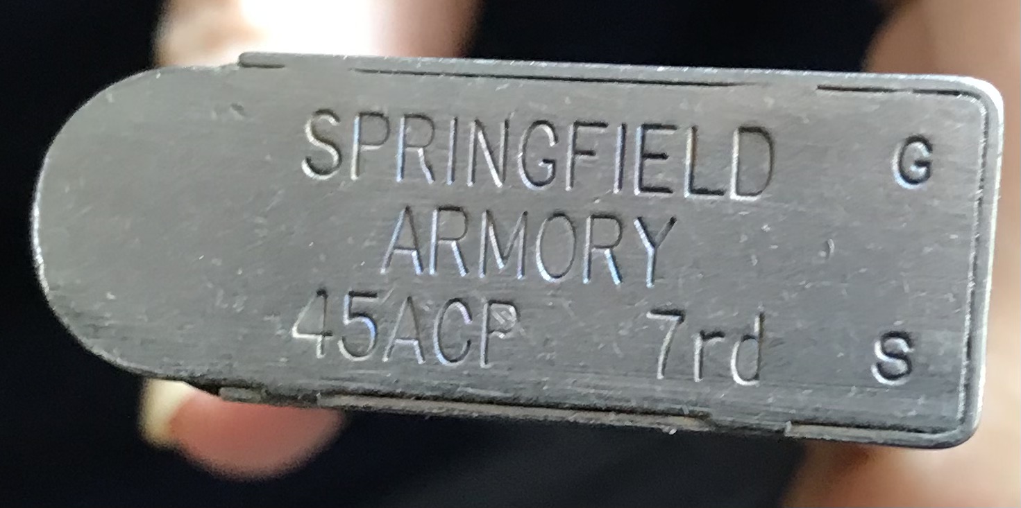 Springfield Armory 7 Schuss Magazin Kal. .45ACP – Bild 1