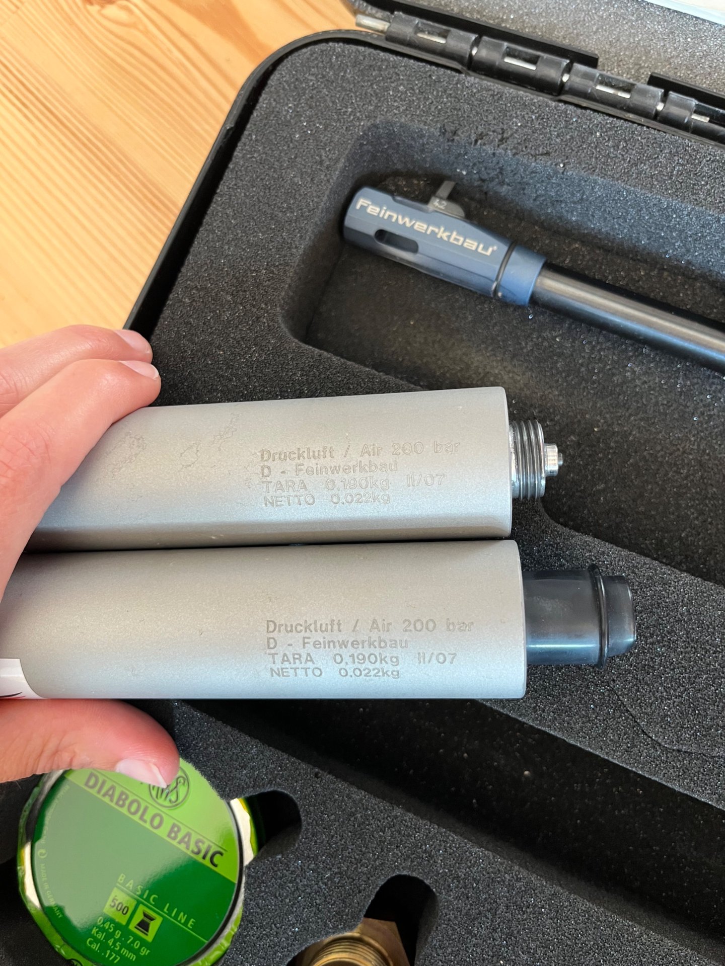 Luftpistole P44 mit Griff L von Feinwerkbau – Bild 4