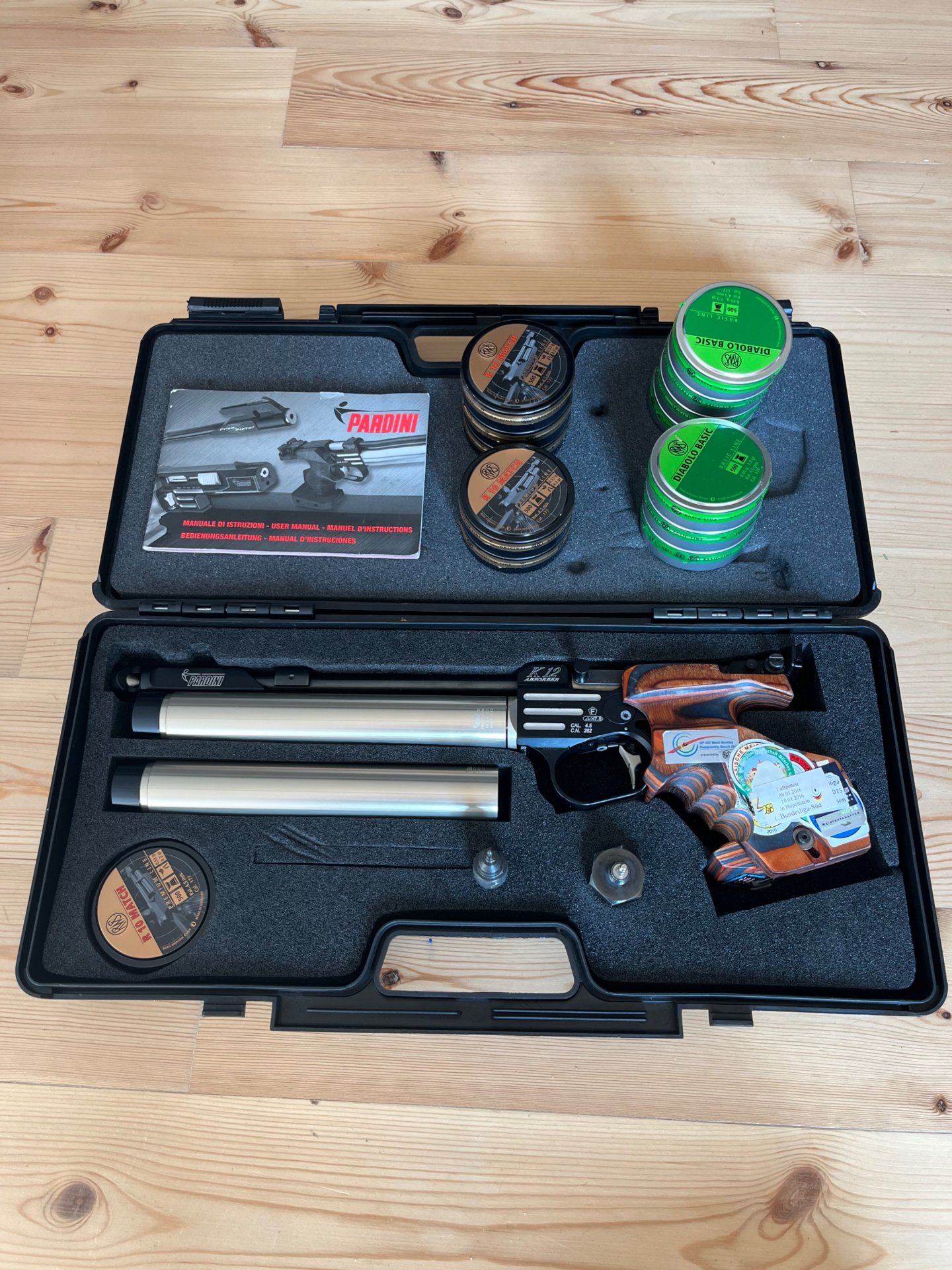 Luftpistole K12 von Pardini – Bild 1