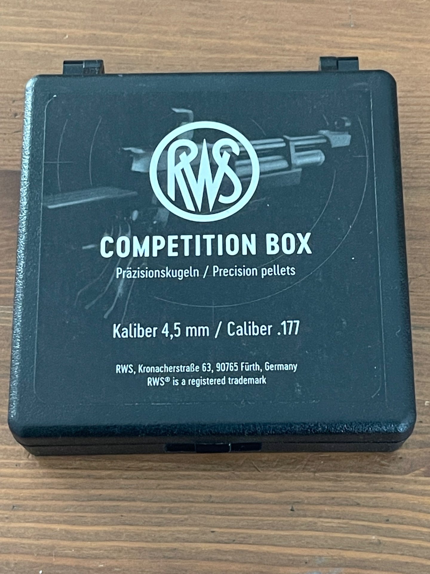 Munitionsbox RWS Competition Box für Diabolos – Bild 1