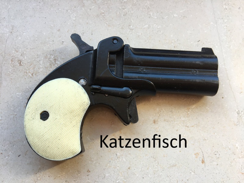Rudolf Weber Derringer LTF Düsseldorf MK 3, neuwertig, ungeschossen, PTB 3-72. SEHR SELTEN!! – Bild 2